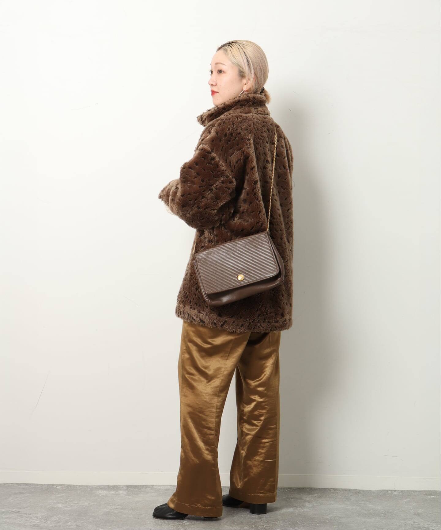 VINTAGE CELINE/セリーヌ】チェーンショルダーバッグ（ショルダー