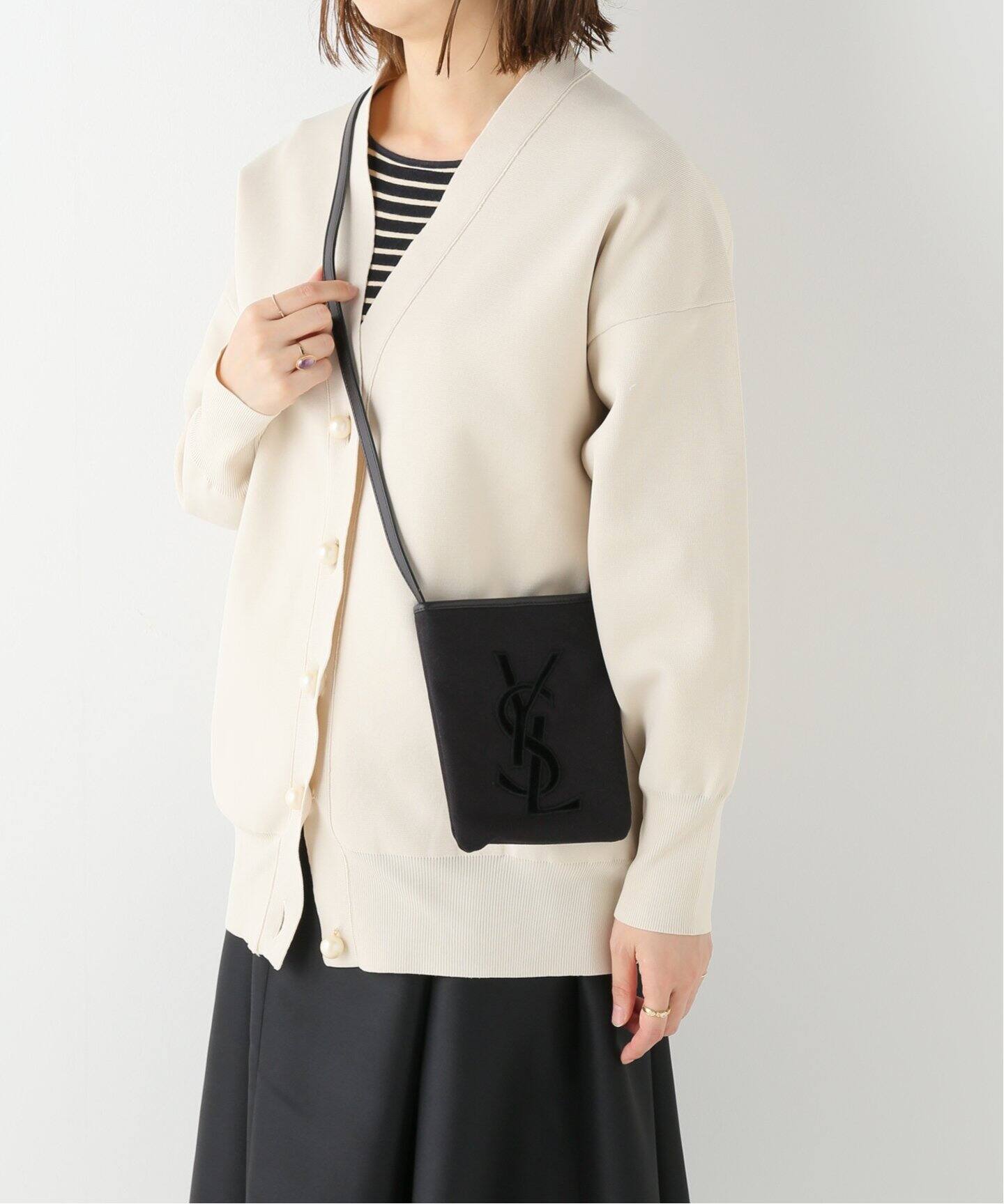 VINTAGE YSL ミニショルダーバッグ（ショルダーバッグ）｜ENSEMBLE