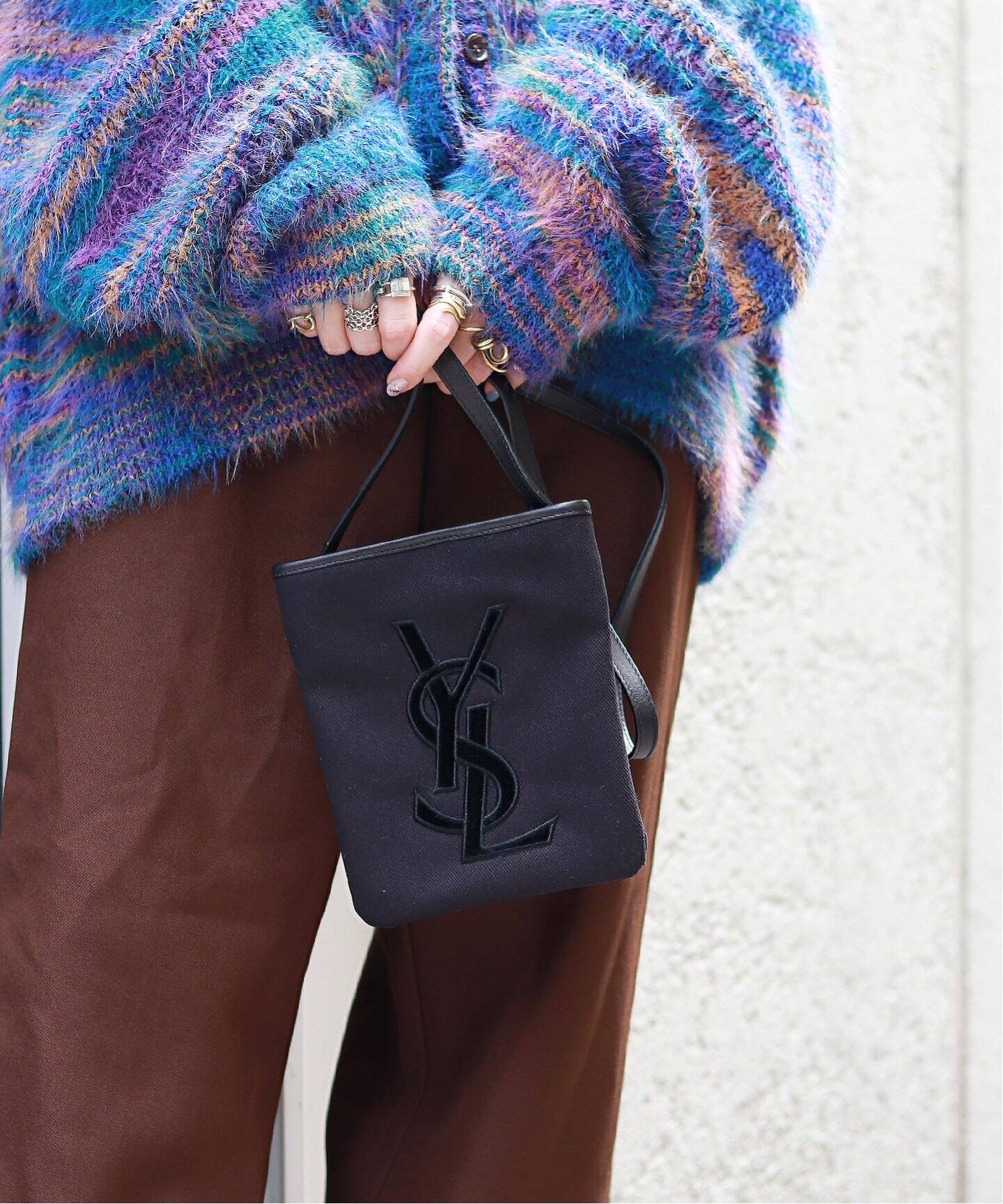 VINTAGE YSL ミニショルダーバッグ（ショルダーバッグ）｜ENSEMBLE