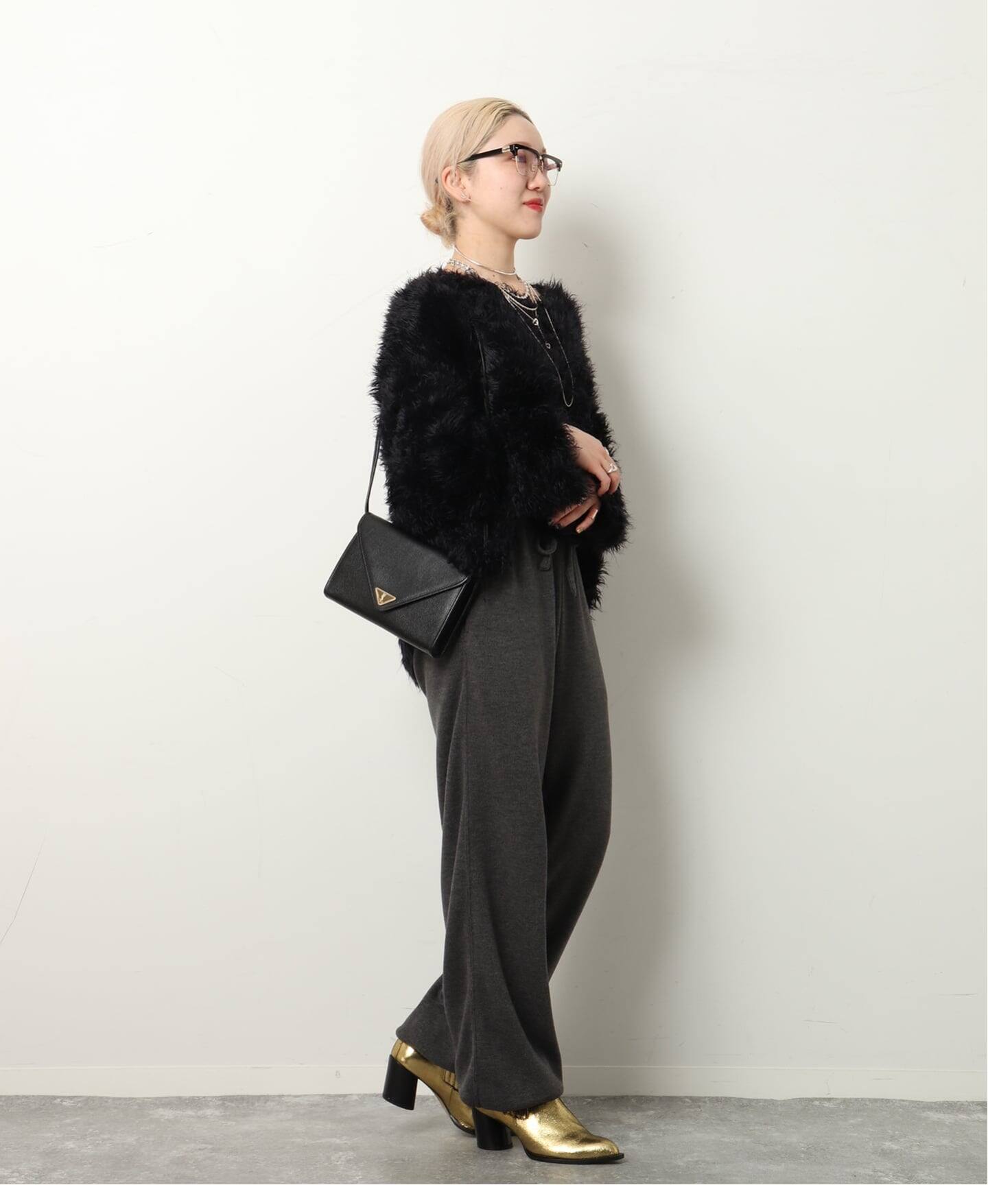 VINTAGE YSL/イヴ サンローラン】ショルダーバッグ（ショルダーバッグ