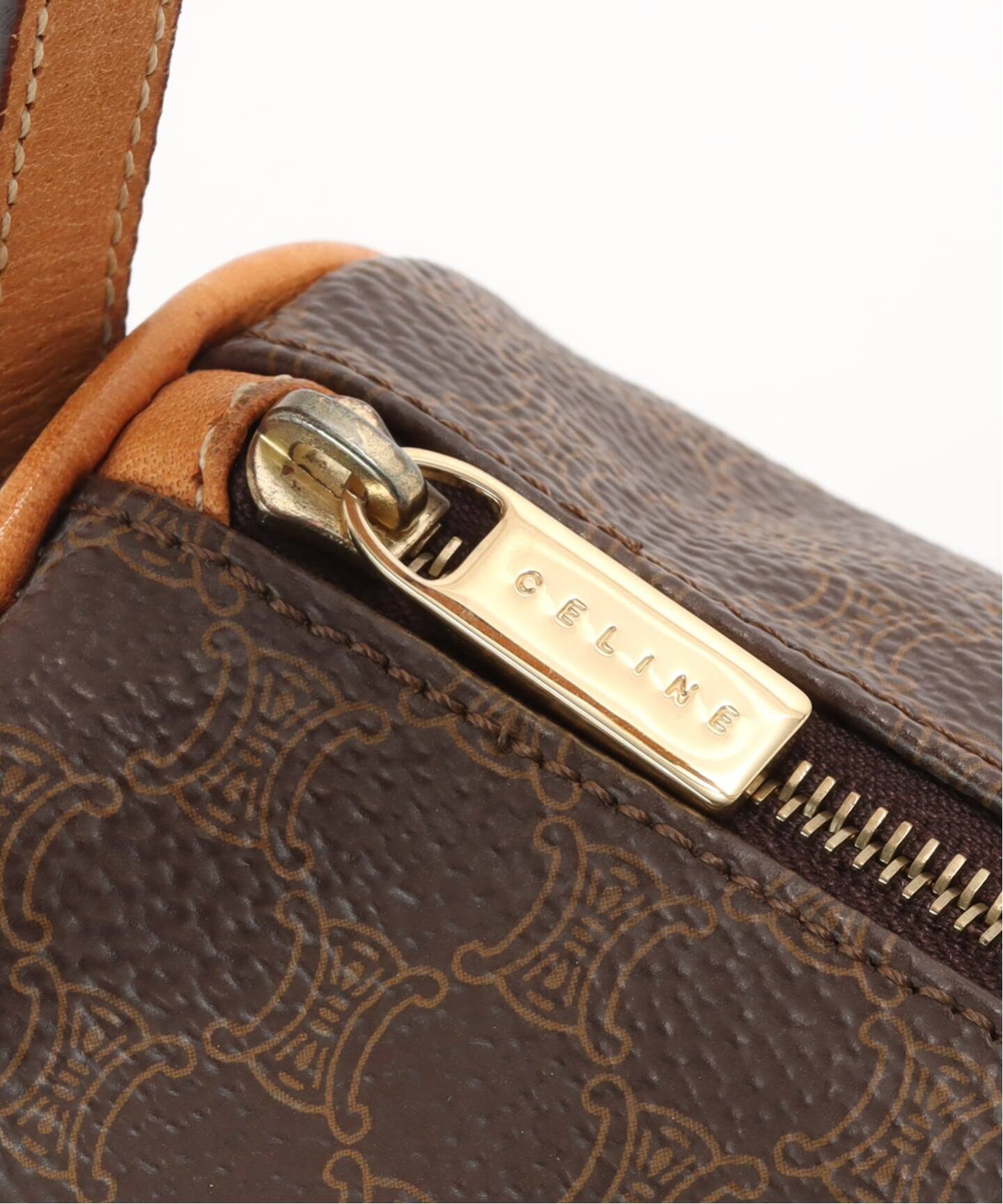 VINTAGE CELINE/セリーヌ】Macadam ミニショルダーバッグ（ショルダー 