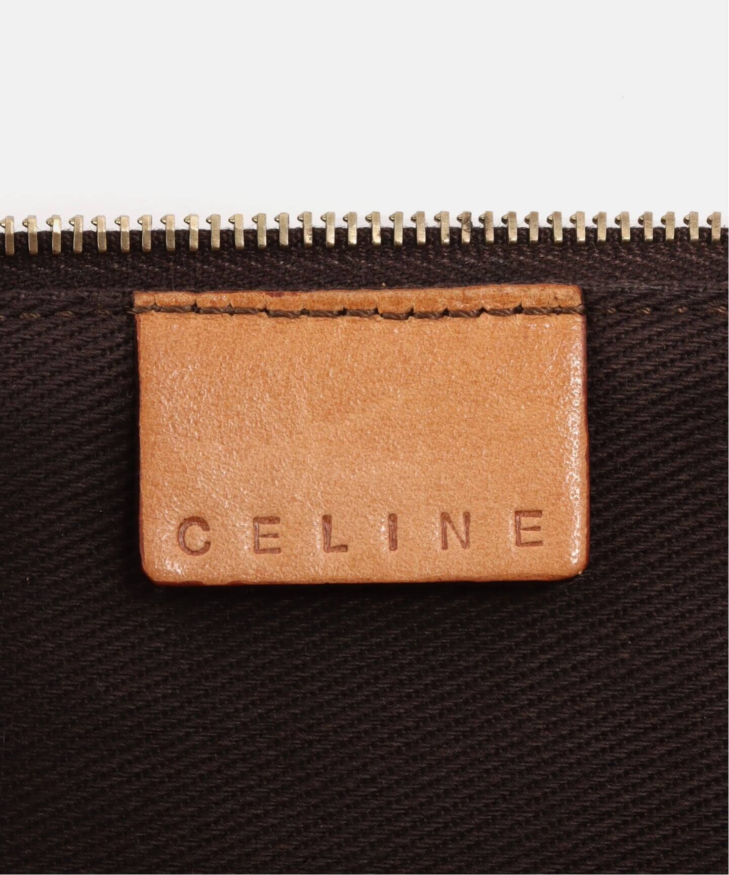 VINTAGE CELINE/セリーヌ】Macadam ミニショルダーバッグ（ショルダー
