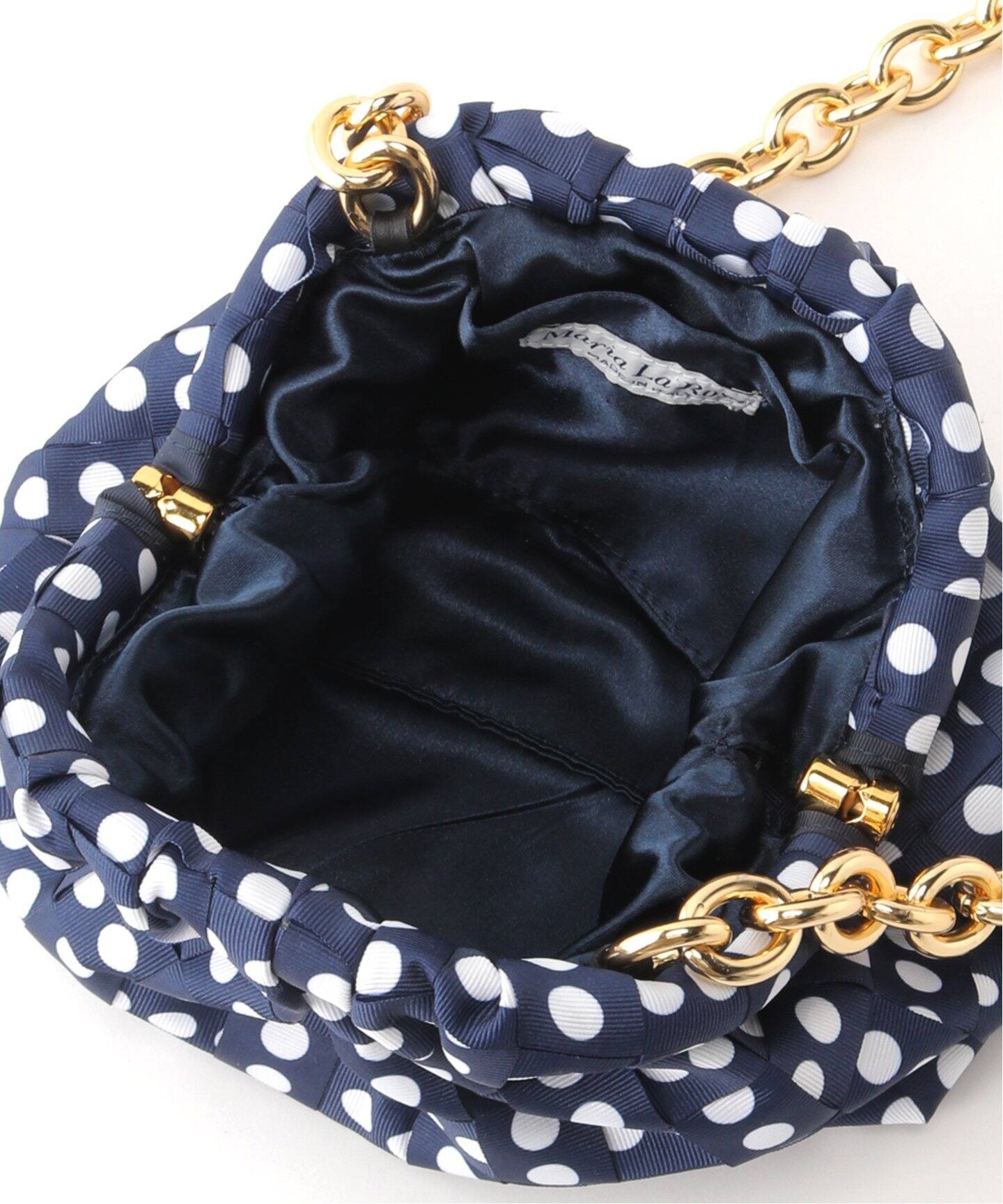 Maria la rosa/マリア ラ ローザ】ドットクロシェバッグ（ショルダー  