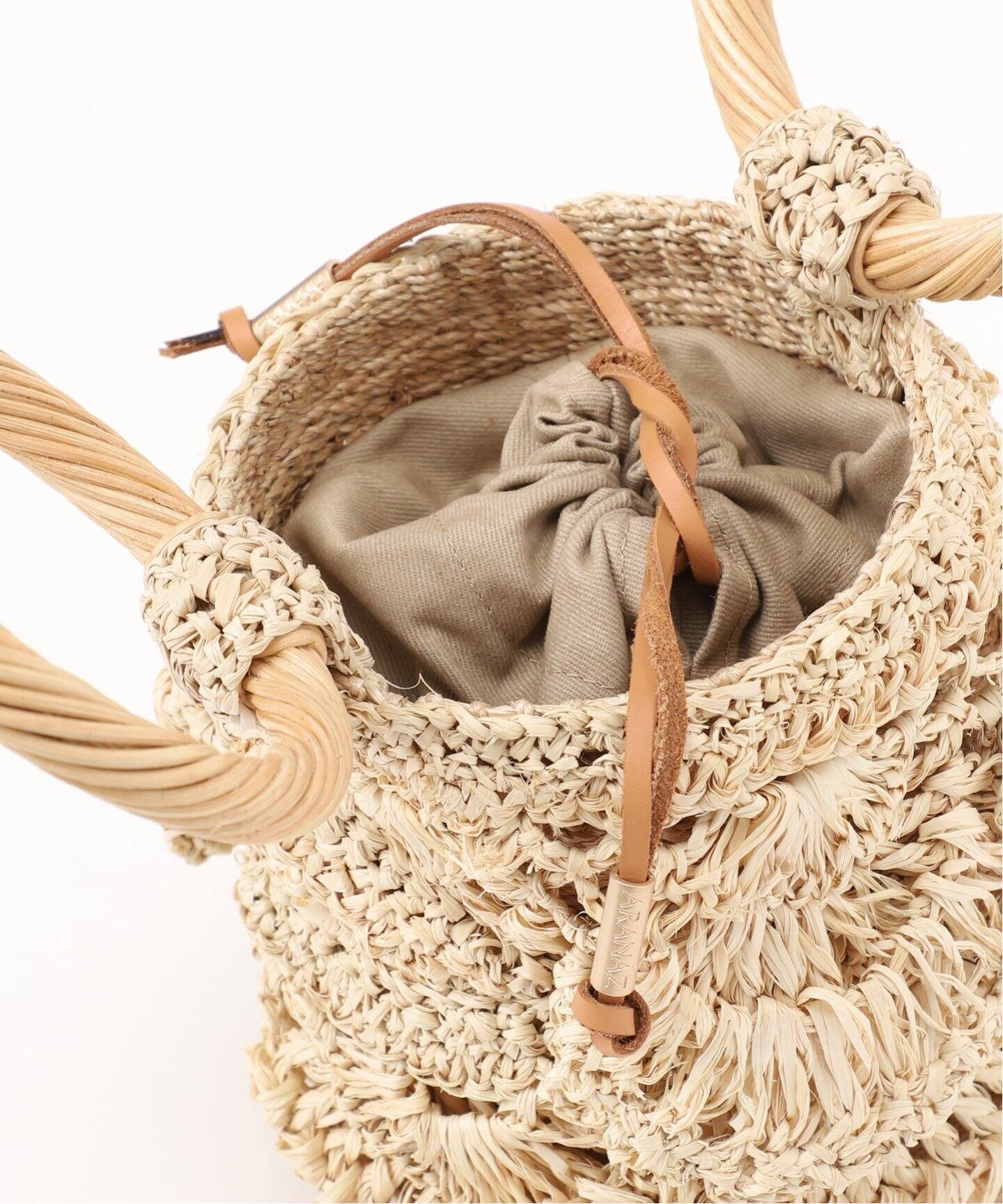 ARANAZ/アラナス】 Panuelo (Natural)（ハンドバッグ）｜IENA（イエナ  