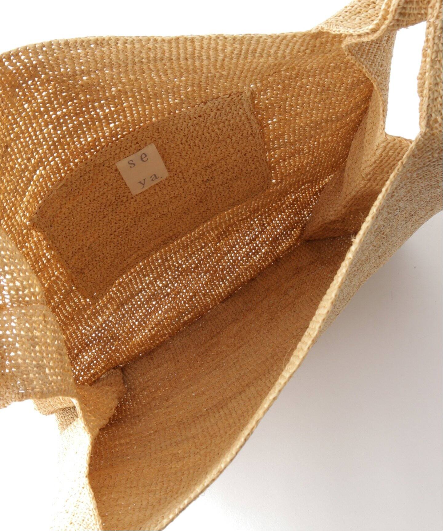 SEYA./セヤ】ラフィアショッピングバッグ（トートバッグ）｜IENA  