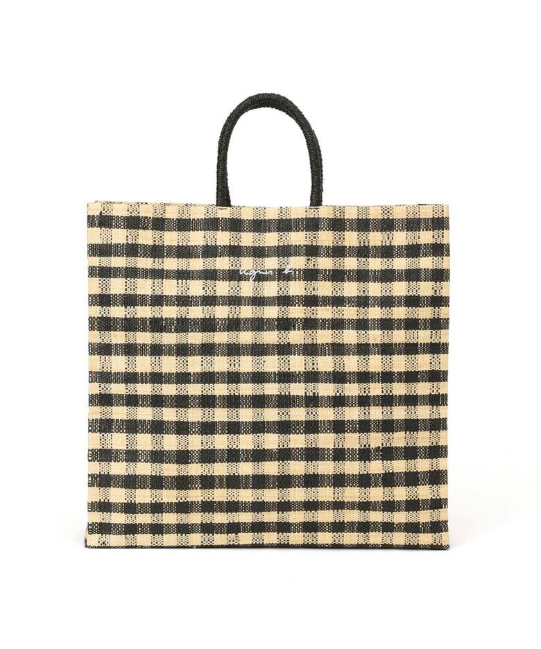 AGNES.B/アニエス・ベー】別注 MADAGASCAR バッグ◇（トートバッグ  