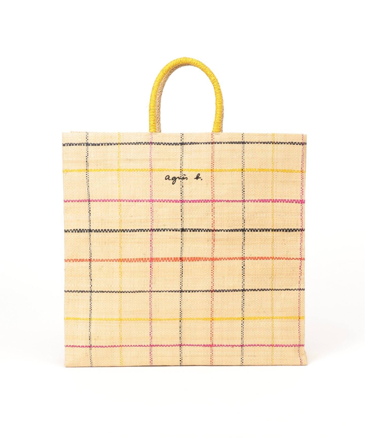 AGNES.B/アニエス・ベー】別注 MADAGASCAR バッグ◇（トートバッグ  