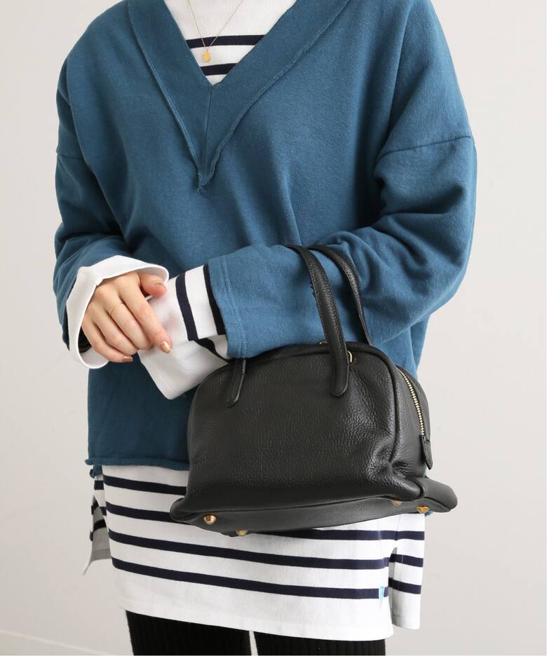 AULENTTI/オウレンティ】ミニボストンハンドバッグ（ボストンバッグ  