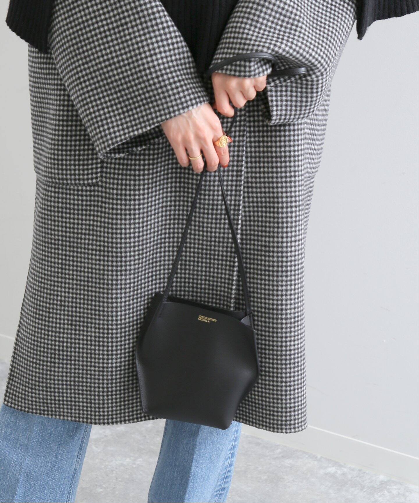 Courtney Orla/コートニーオーラ】 slope tote ミニショルダーバッグ