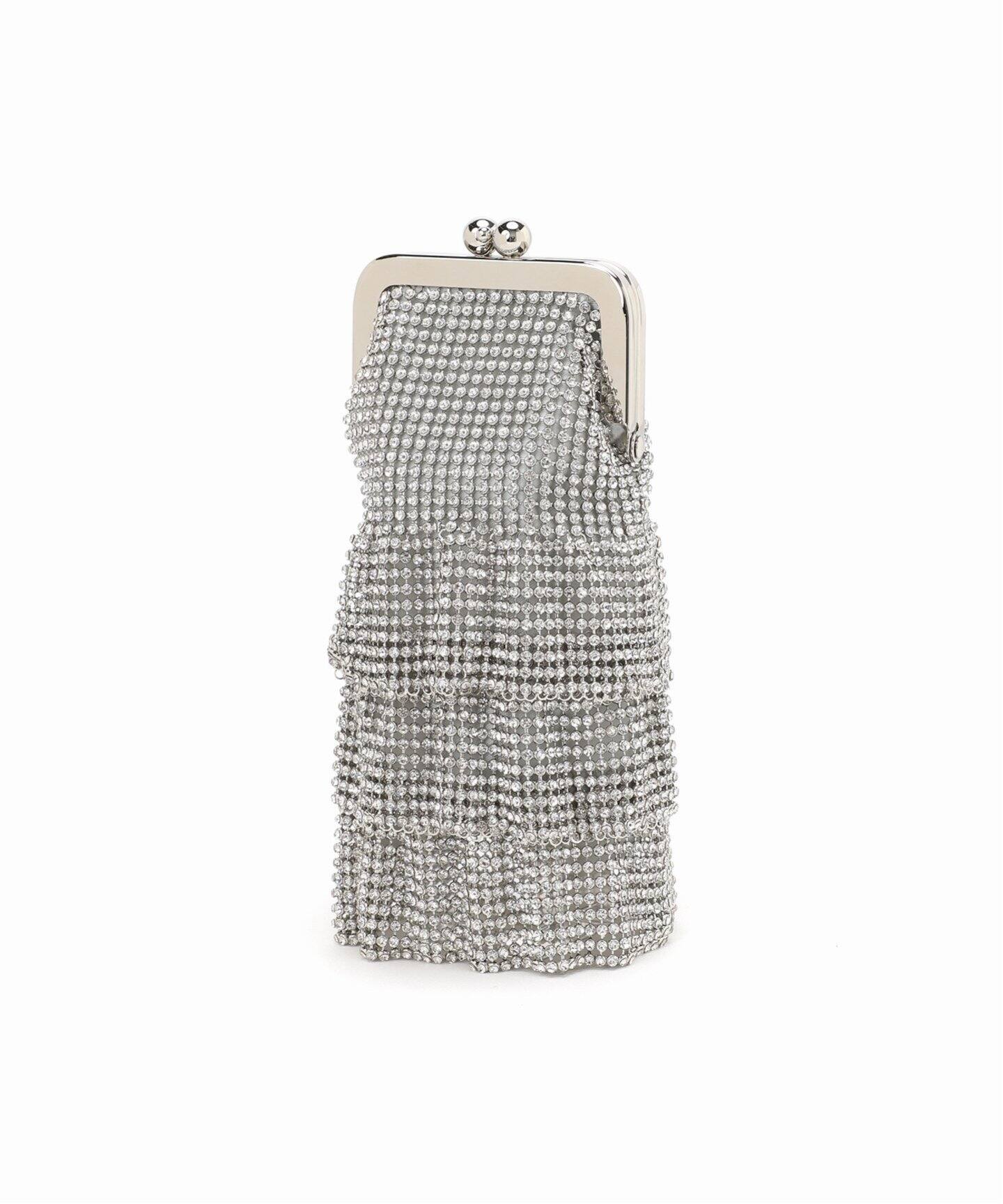 Whiting&Davis】Kyra Petite Ruffle Clutch バッグ（その他バッグ 