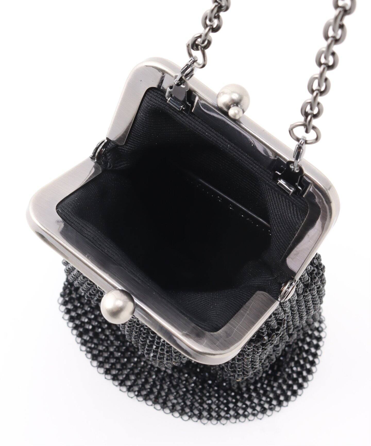 Whiting&Davis】Kyra Petite Ruffle Clutch バッグ（その他バッグ 