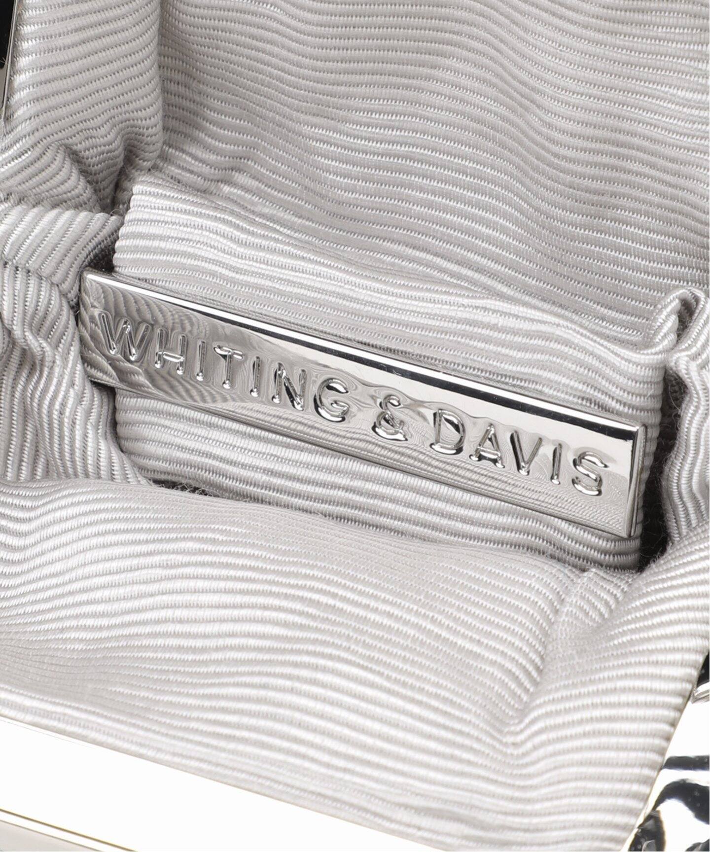 Whiting&Davis】Kyra Petite Ruffle Clutch バッグ（その他バッグ 