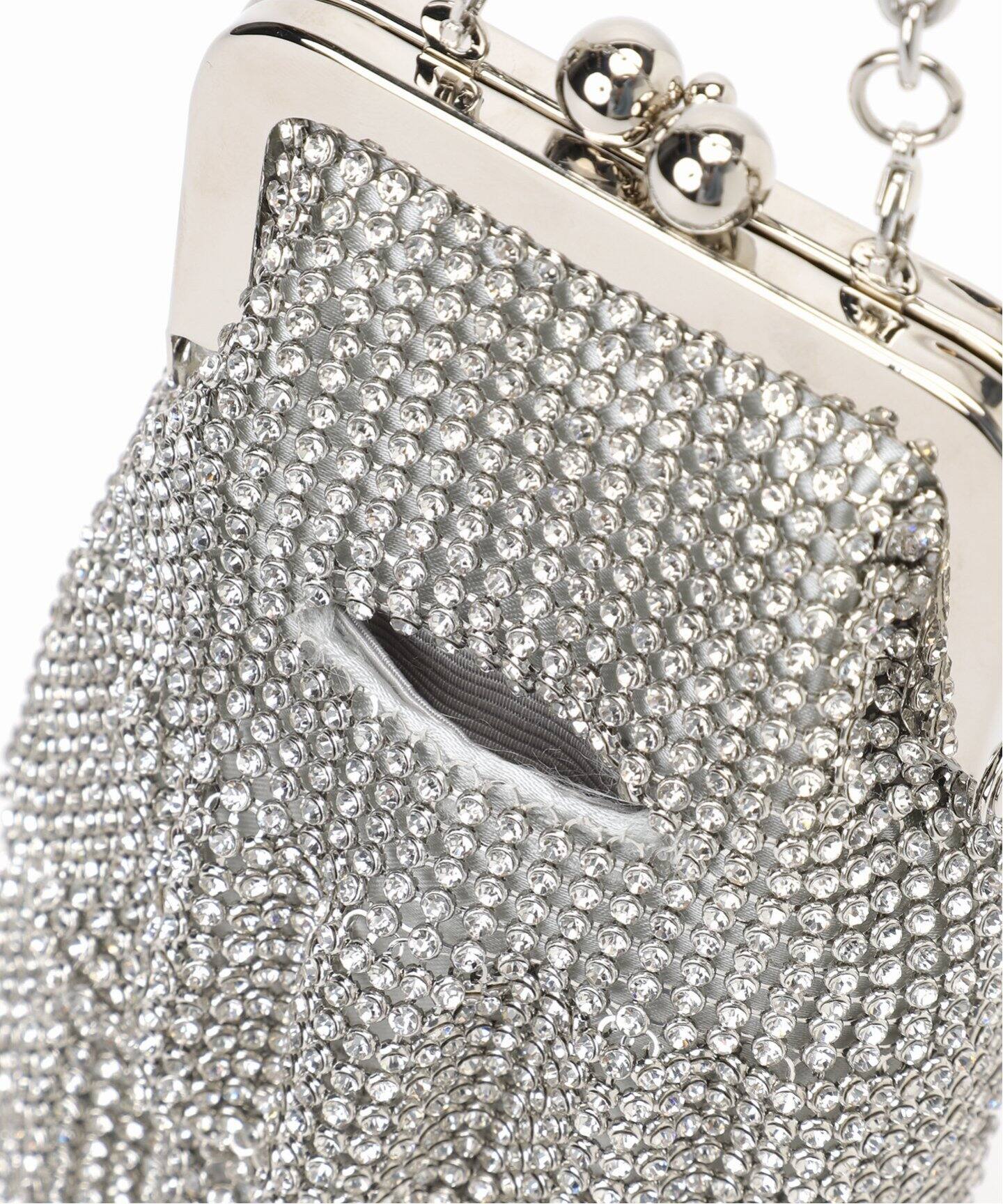 Whiting&Davis】Kyra Petite Ruffle Clutch バッグ（その他バッグ 