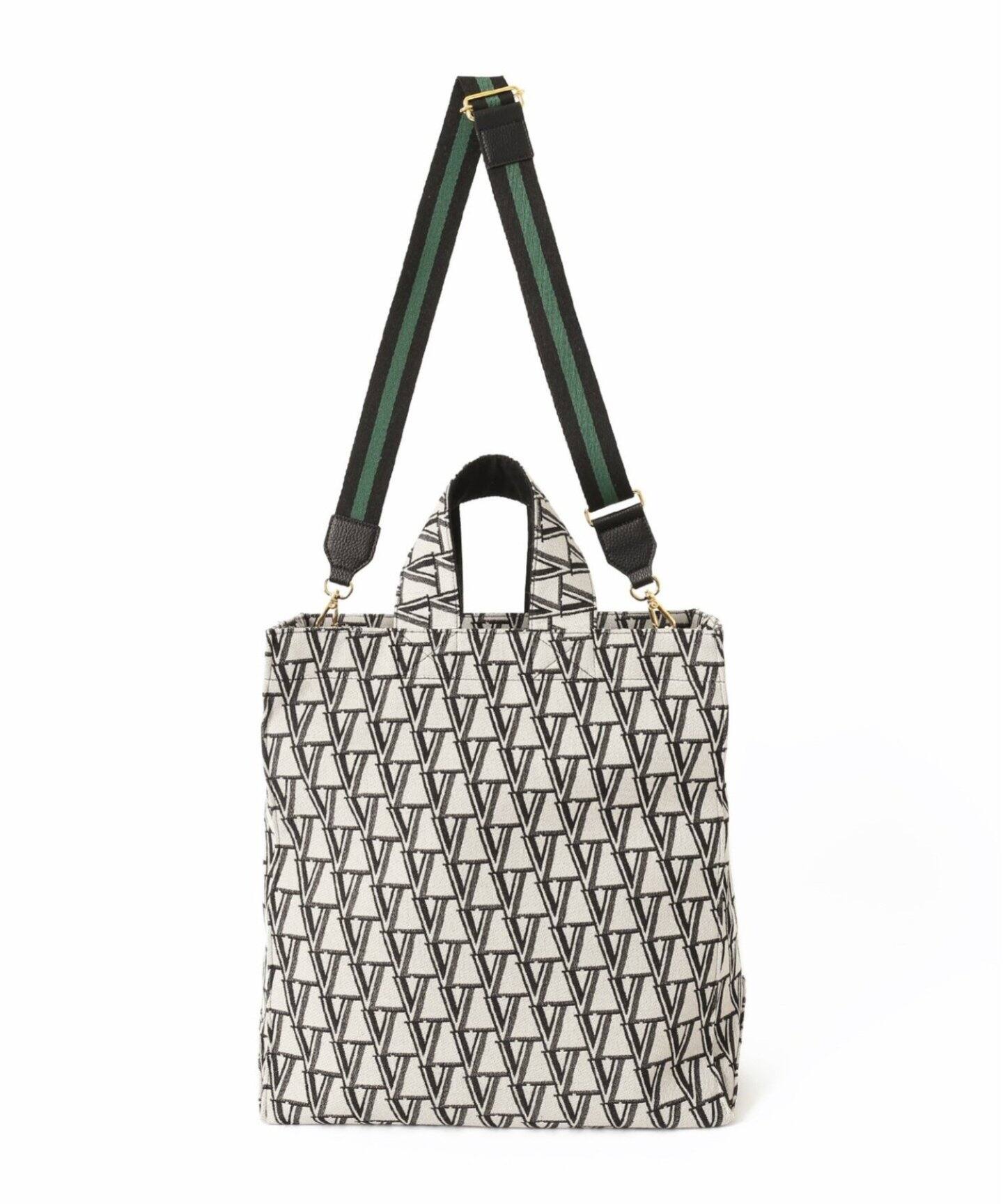 VERMEIL par iena VモノグラムジャガードトートSmall今季美品 煩く 