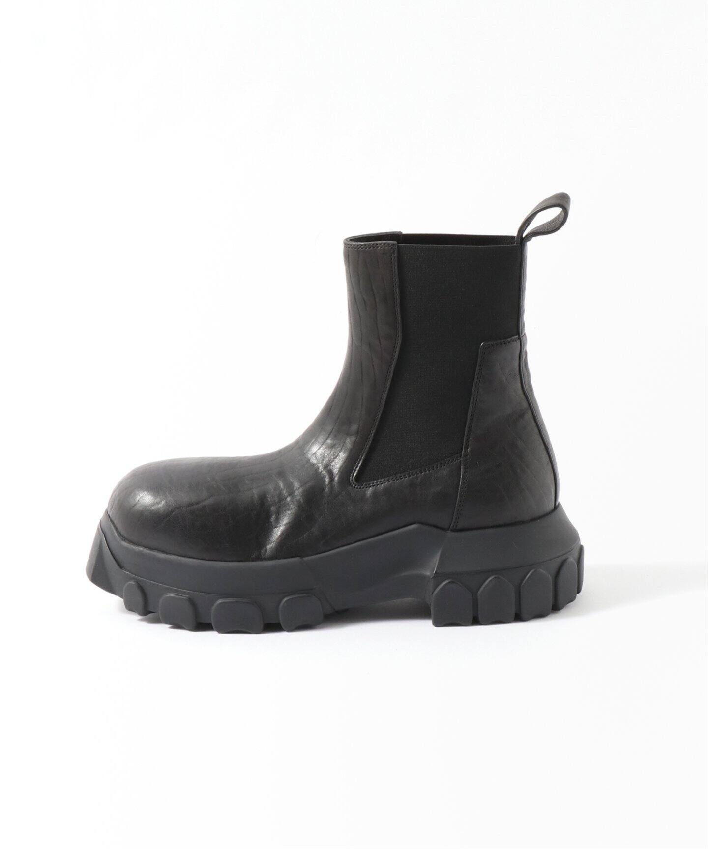 RICK OWENS:RP02B6881LBB-099:BOZO TRACTOR（ロングブーツ）｜BOICE 