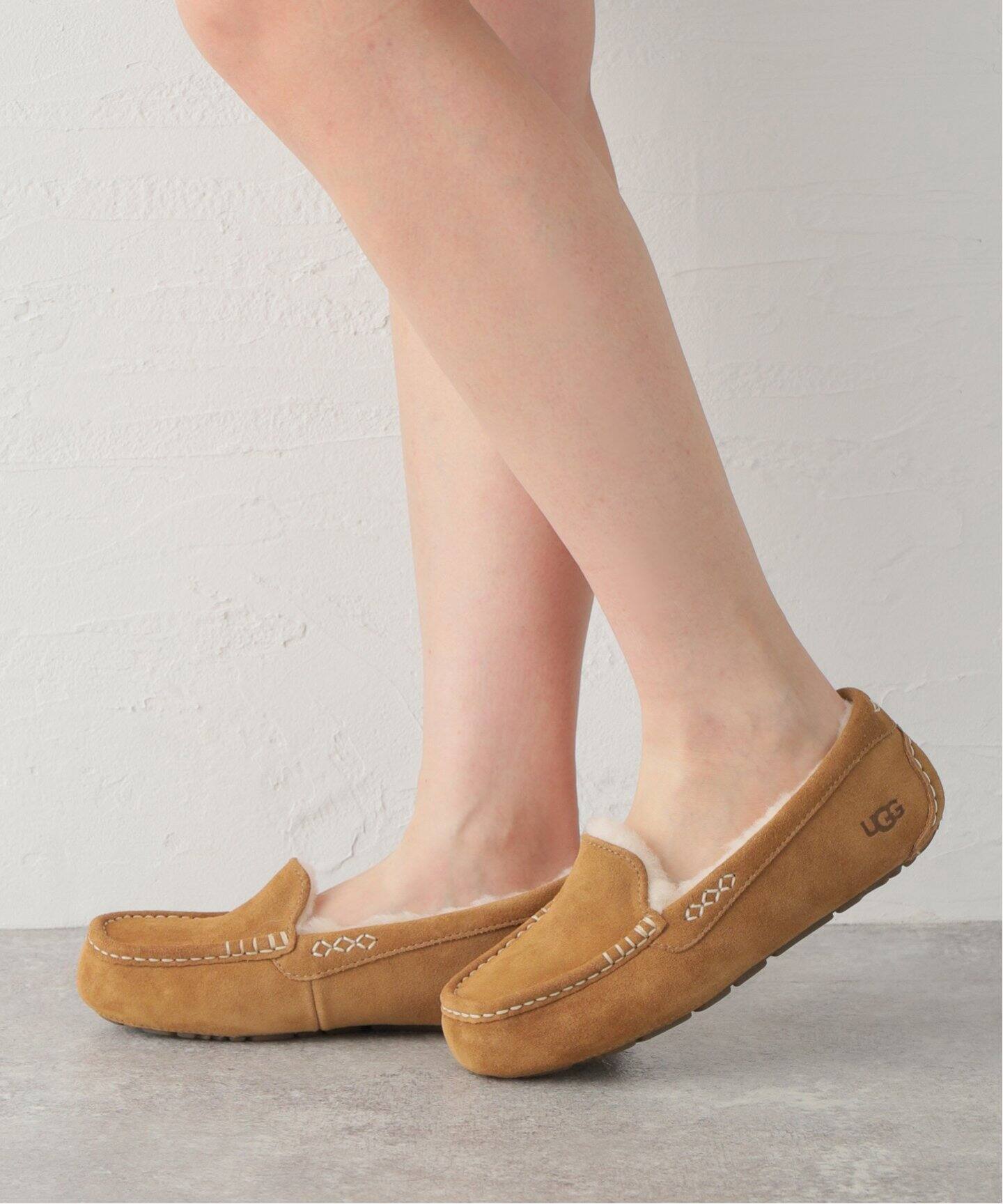 UGG W Ansley Pendleton モカシン 心地よく US 06