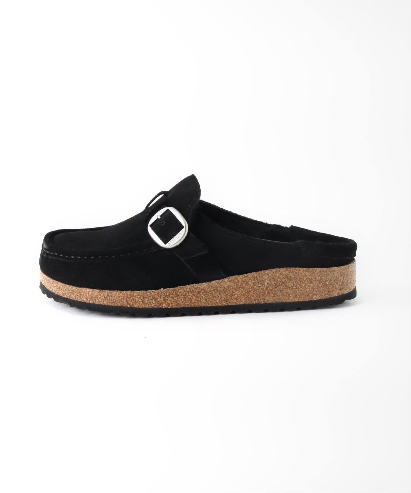 BIRKENSTOCK/ビルケンシュトック】Buckley Suede Shearling Black  
