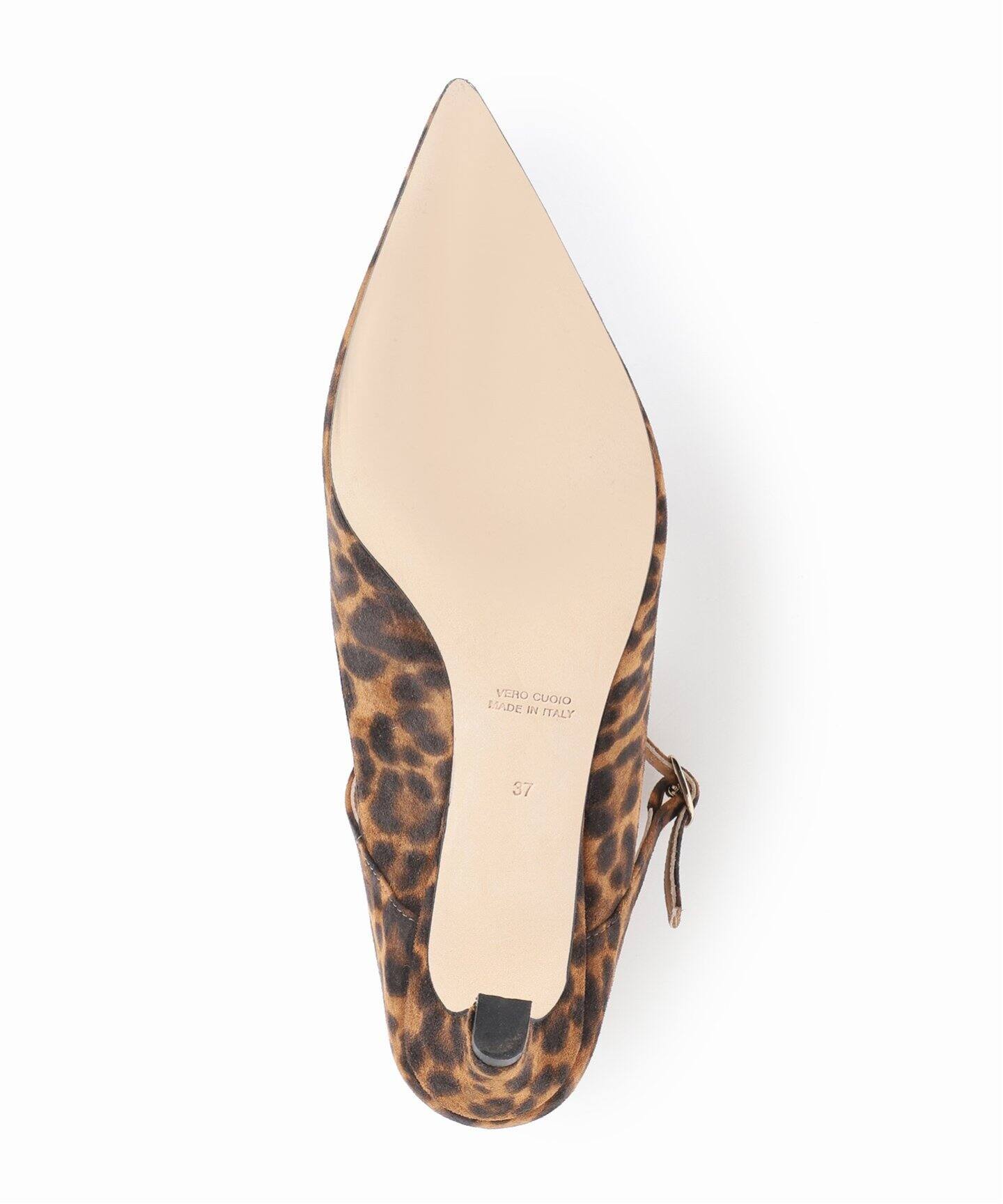 BRENTA】プチヒールストラップ(レオパード)（パンプス）｜NOBLE  