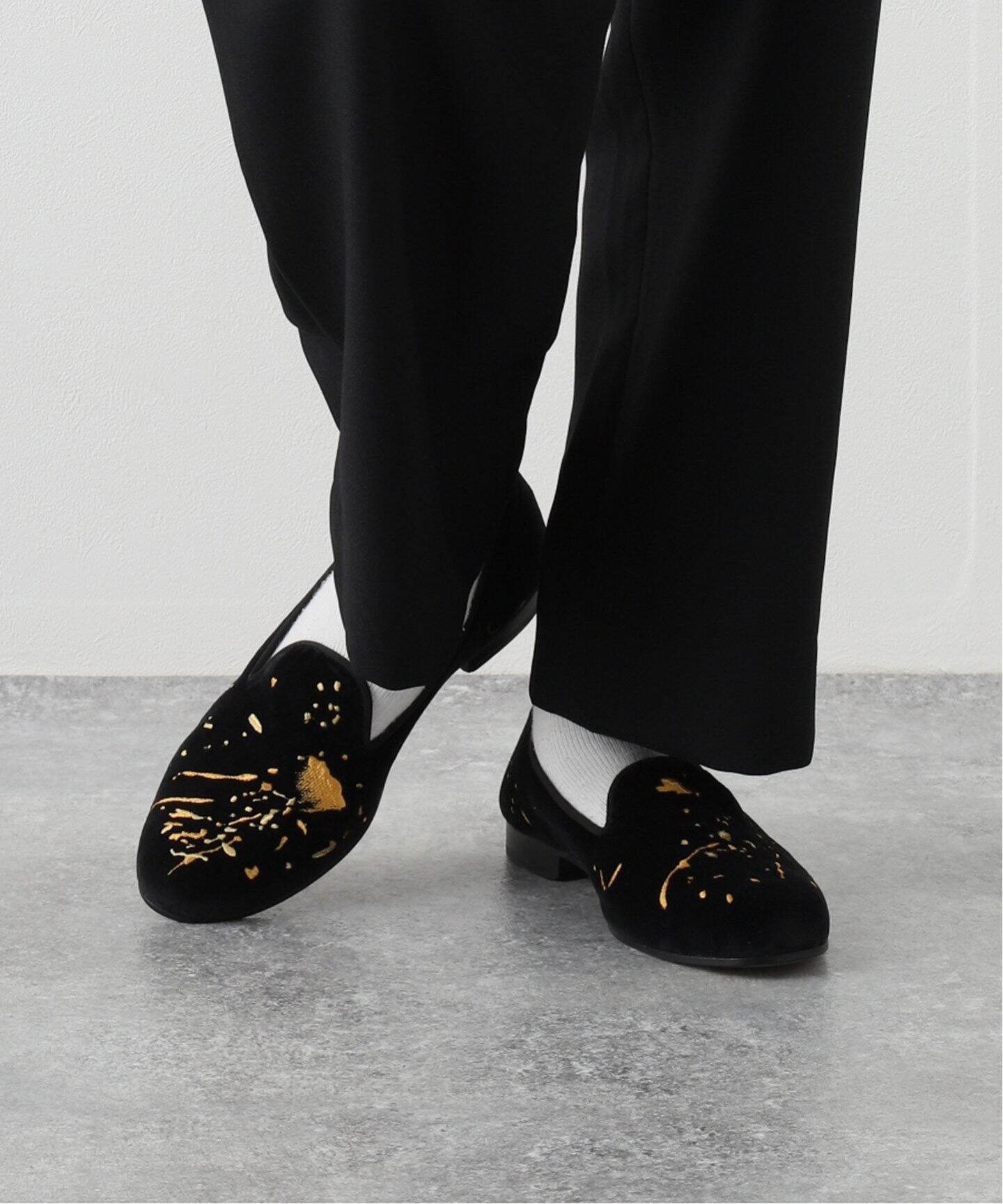 STUBBS＆WOOTTON / スタッブス アンド ウートン】Pollock スリッポン 