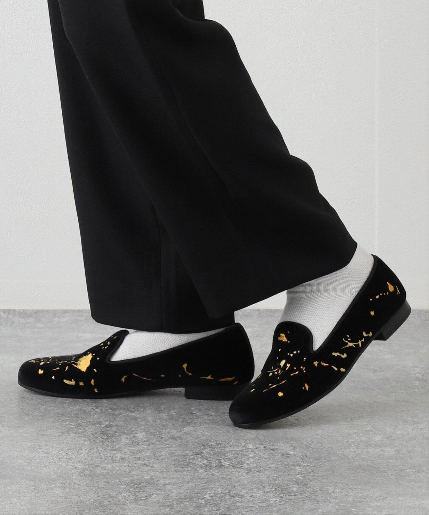 STUBBS＆WOOTTON / スタッブス アンド ウートン】Pollock スリッポン 