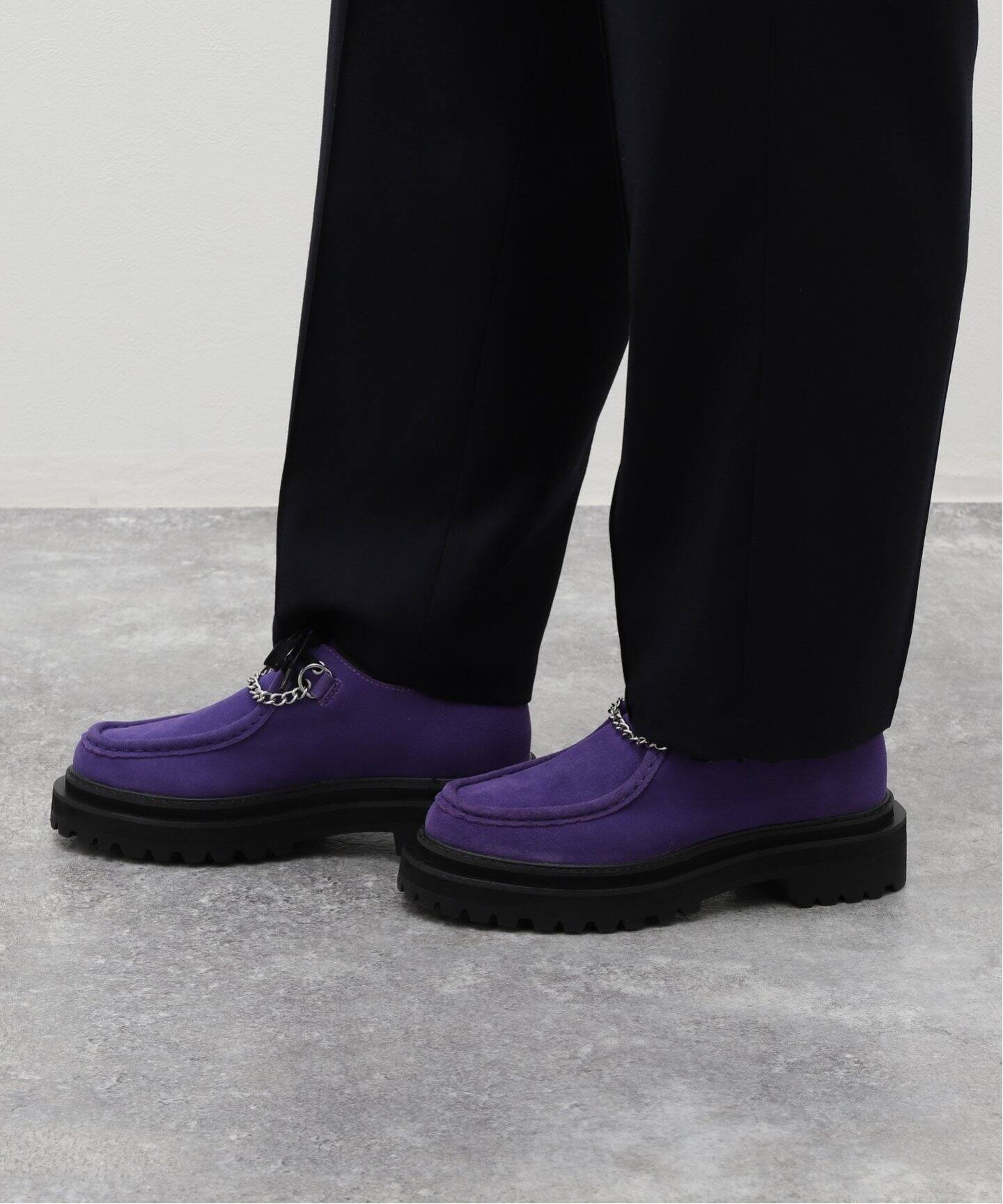 DAIRIKU / ダイリク】 Suede Derby Shoes（レザーシューズ 