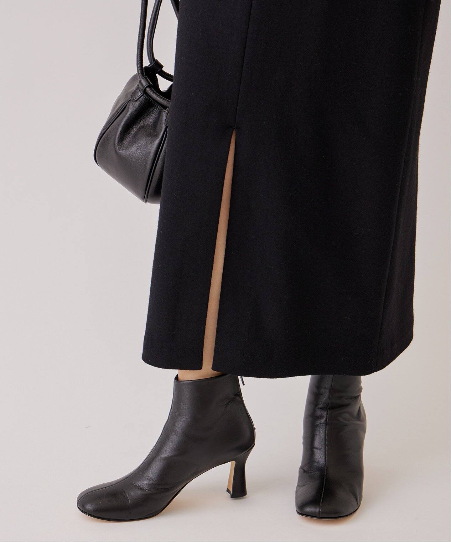 JANE SMITH/ジェーンスミス】ROUND TOE SHORT BOOTS：ショートブーツ 