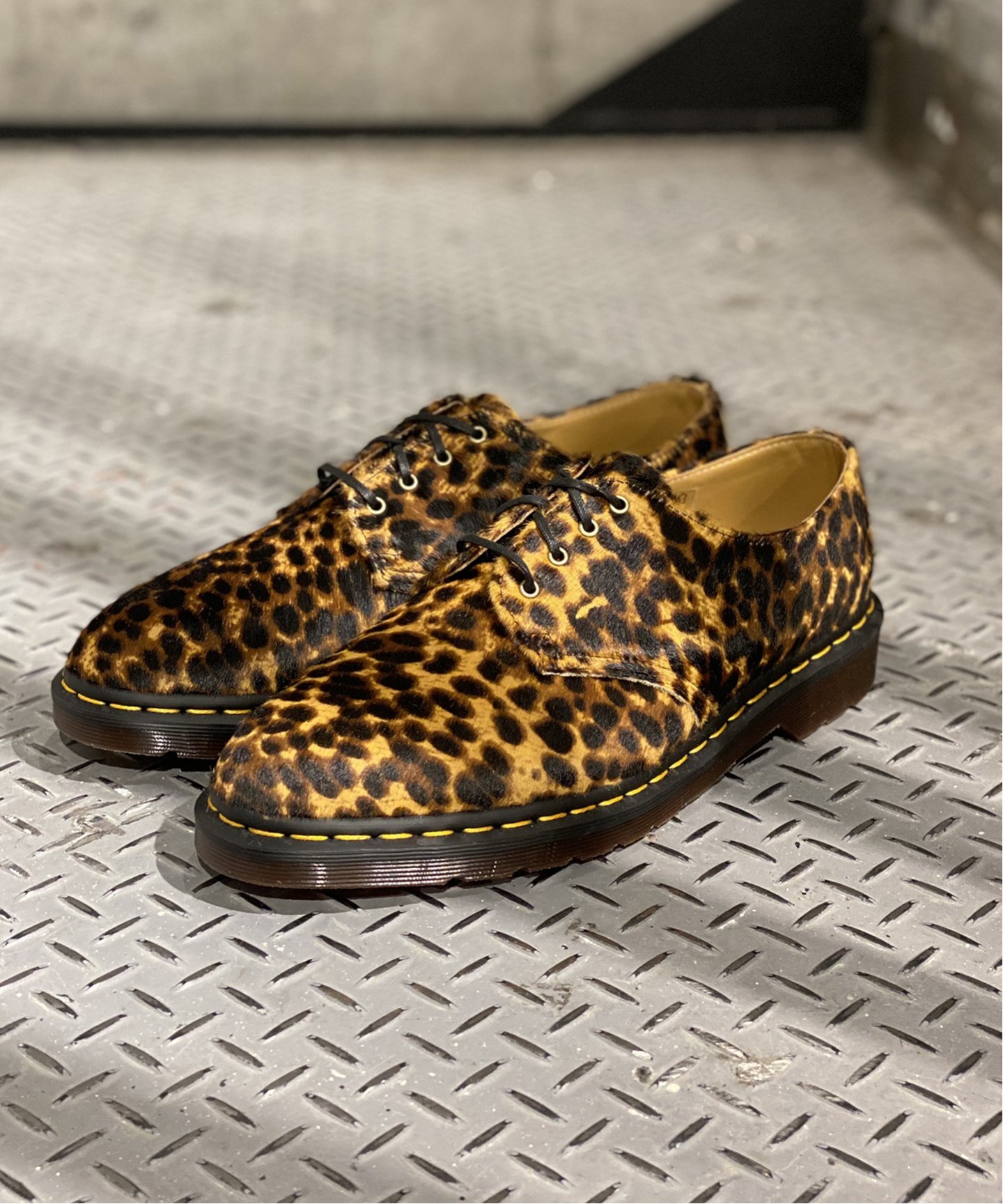 【Dr.Martens / ドクターマーチン】 Smiths Micro Leopard Hair On:シューズのコーディネートスナップ
