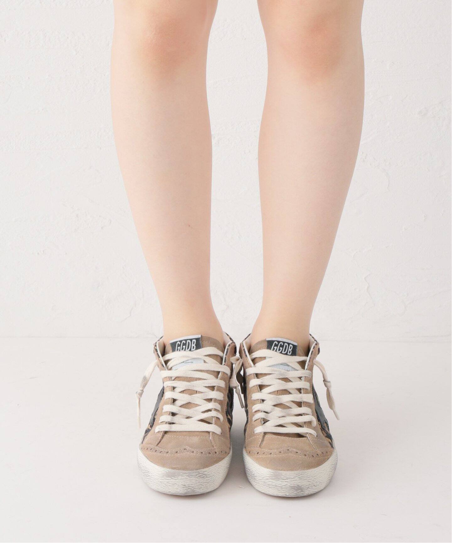 GOLDEN GOOSE/ゴールデングース】 MID STAR LEOPARD（スニーカー 