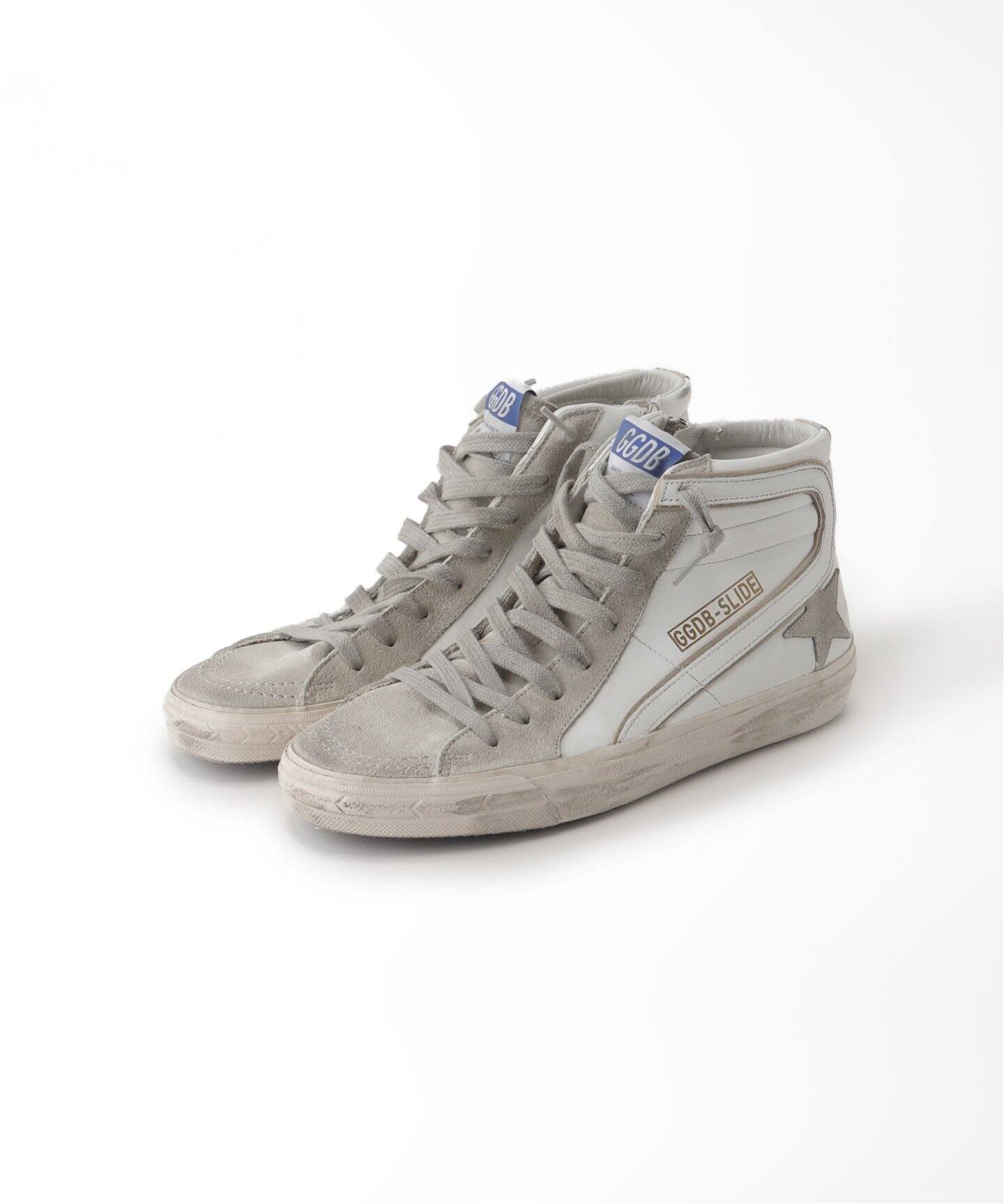 GOLDEN GOOSE/ゴールデングース】SLIDE WHITE スニーカー（スニーカー 