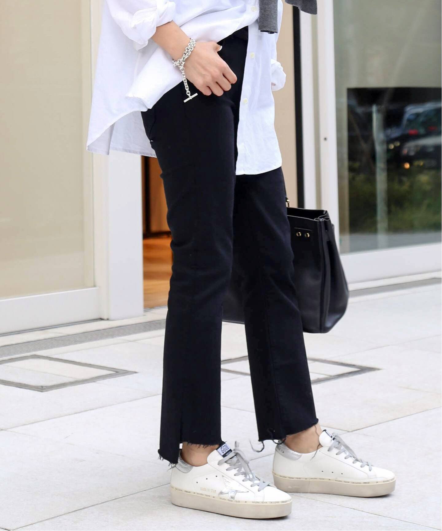 GOLDEN GOOSE/ゴールデングース】HI STAR WHITE（スニーカー  