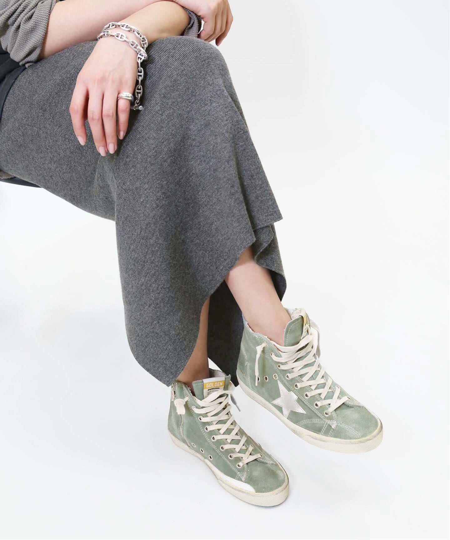 GOLDEN GOOSE/ゴールデングース】FRANCY MILITARY スニーカー 
