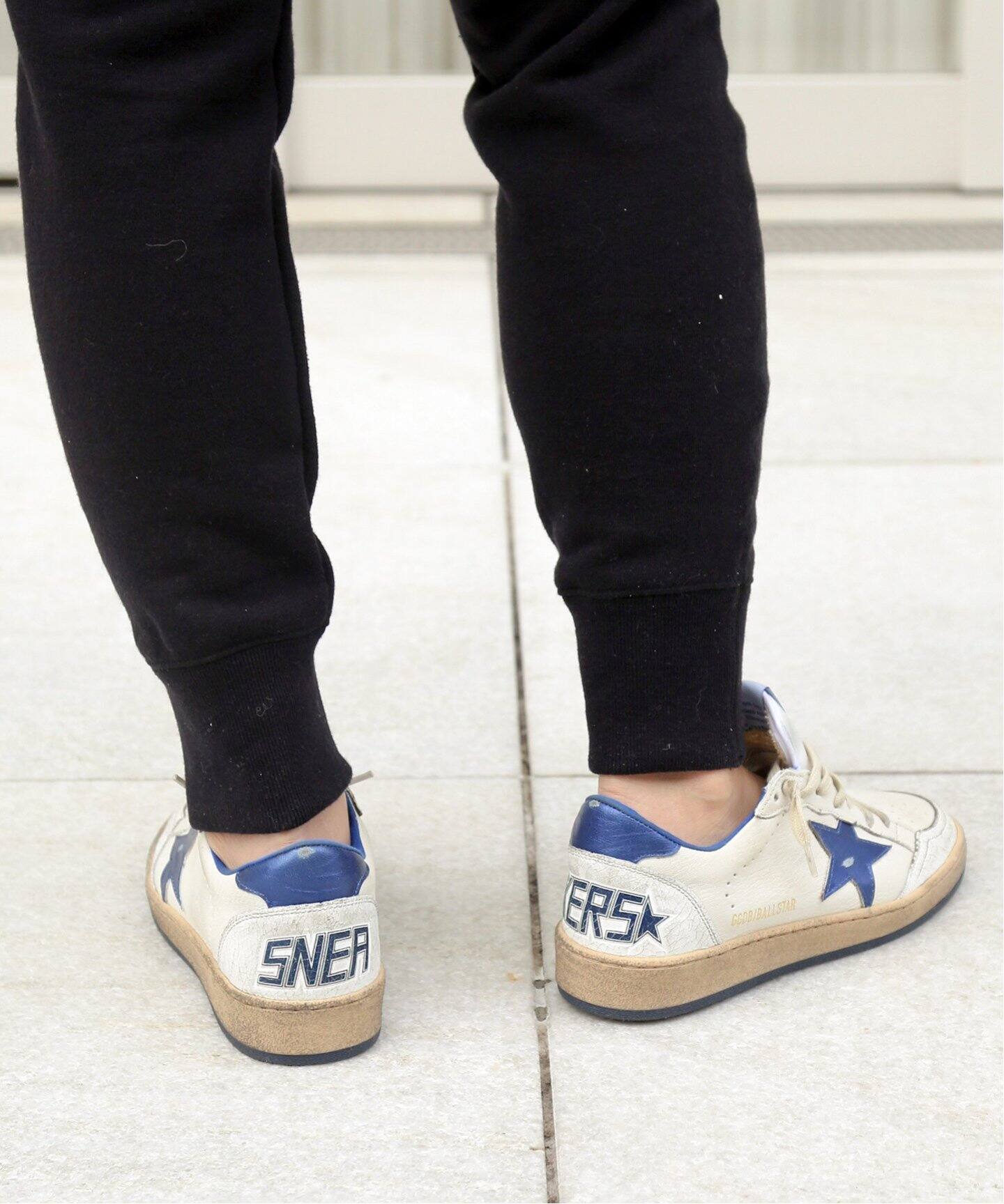GOLDEN GOOSE/ゴールデングース】BALL STAR BLUE（スニーカー 