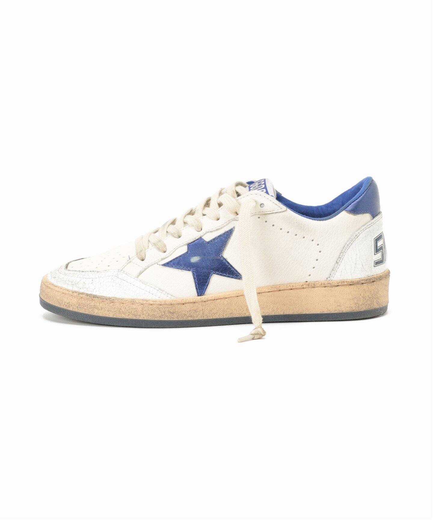 GOLDEN GOOSE/ゴールデングース】BALL STAR BLUE（スニーカー 