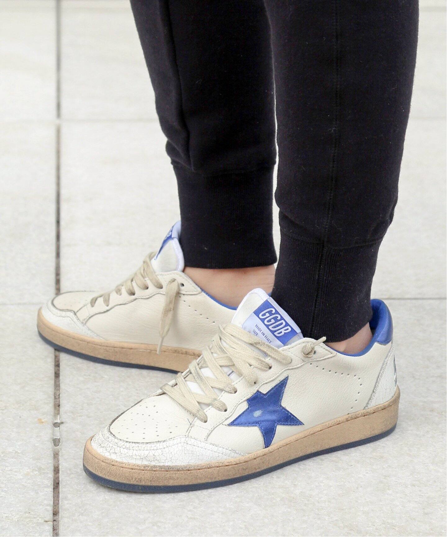 GOLDEN GOOSE/ゴールデングース】BALL STAR BLUE（スニーカー 
