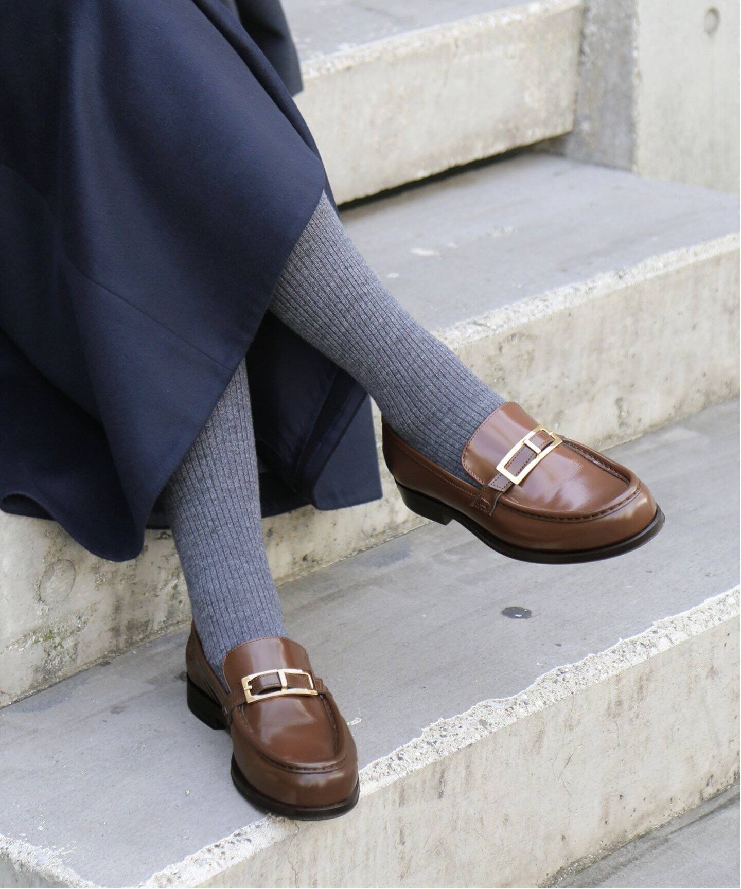 セルジオロッシ ローファー size43 びびっ