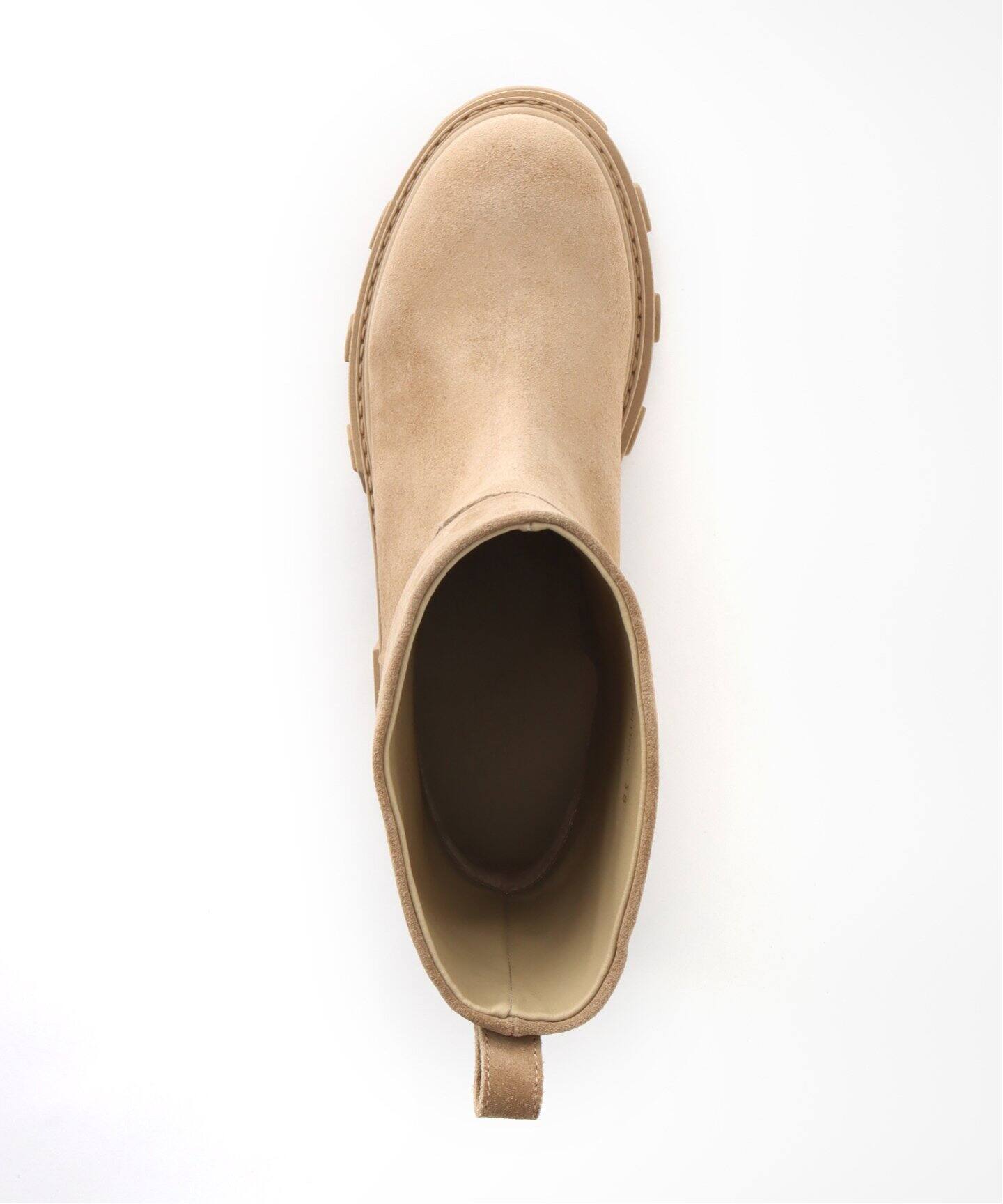 GIA BORGHINI/ジア ボルギーニ】 SUEDE TUBULAR ショートブーツ 
