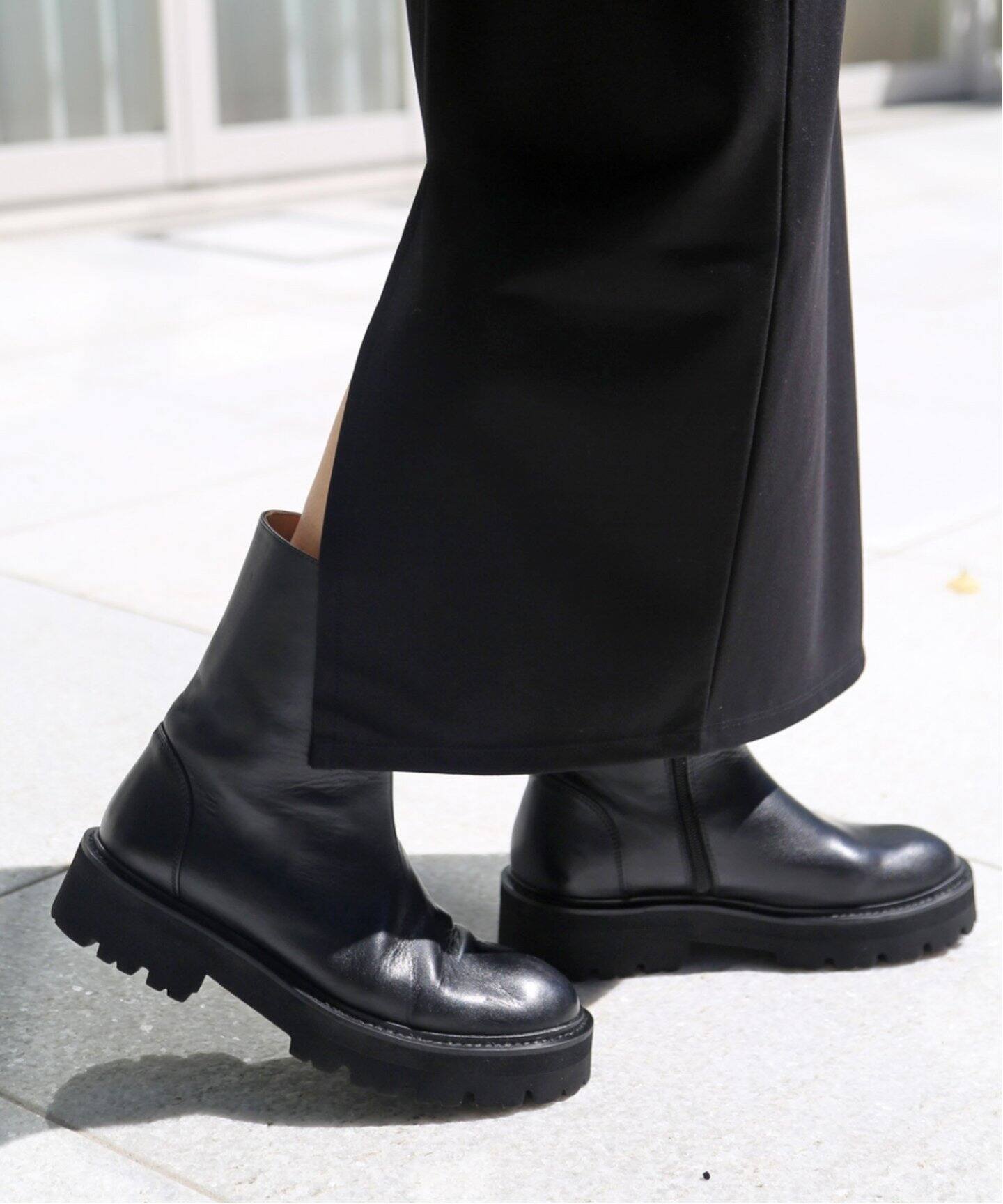 CAMINANDO/カミナンド】SIDE ZIP ブーツ（ブーティ・ショートブーツ  