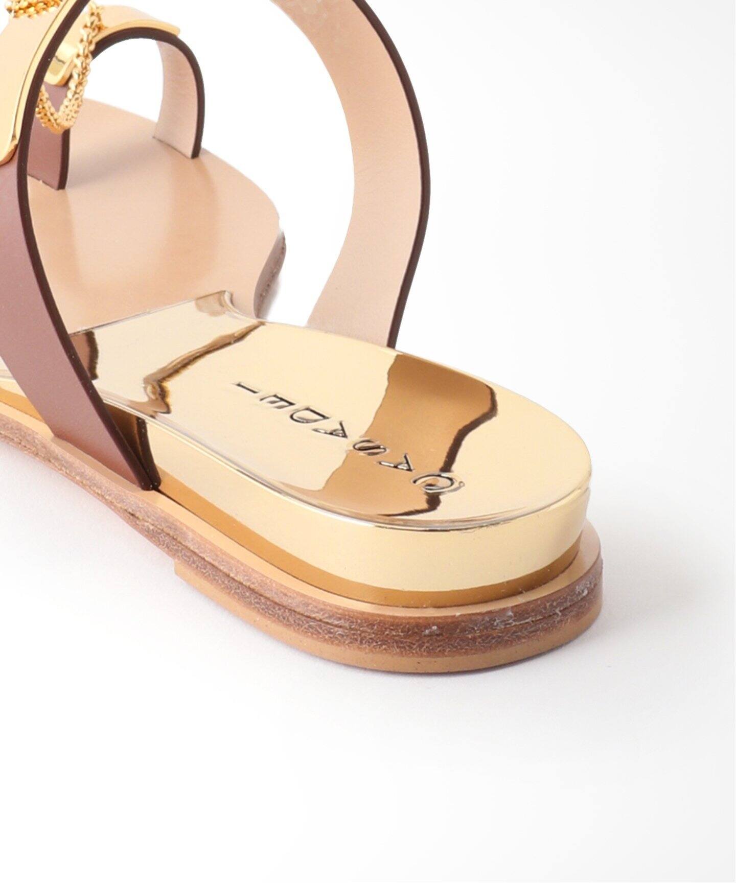 CASADEI CHAIN SANDAL あったまる ドゥーズィエムクラス購入 