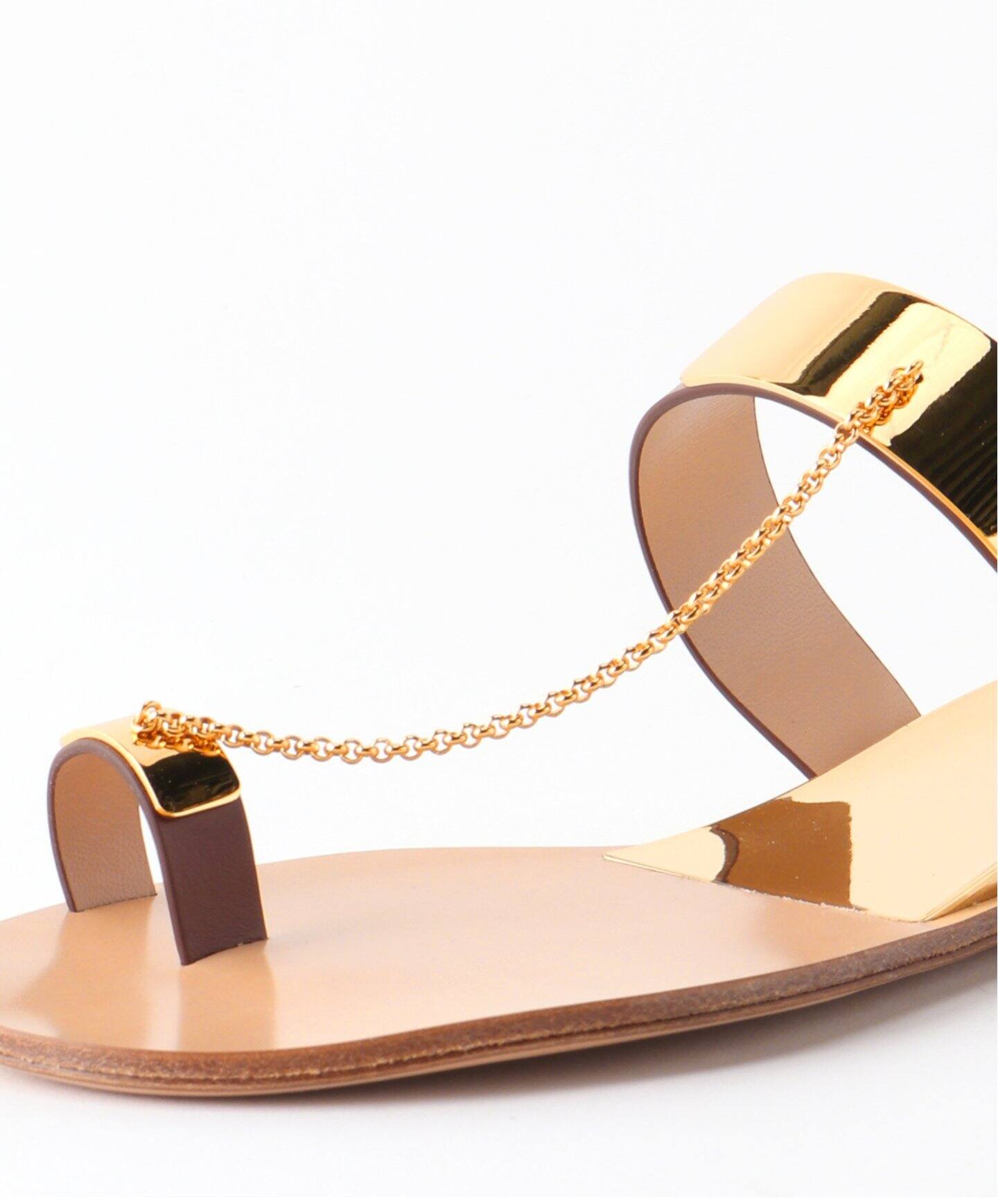 CASADEI/カサデイ】GOLD CHAIN サンダル（サンダル）｜MUSE de 