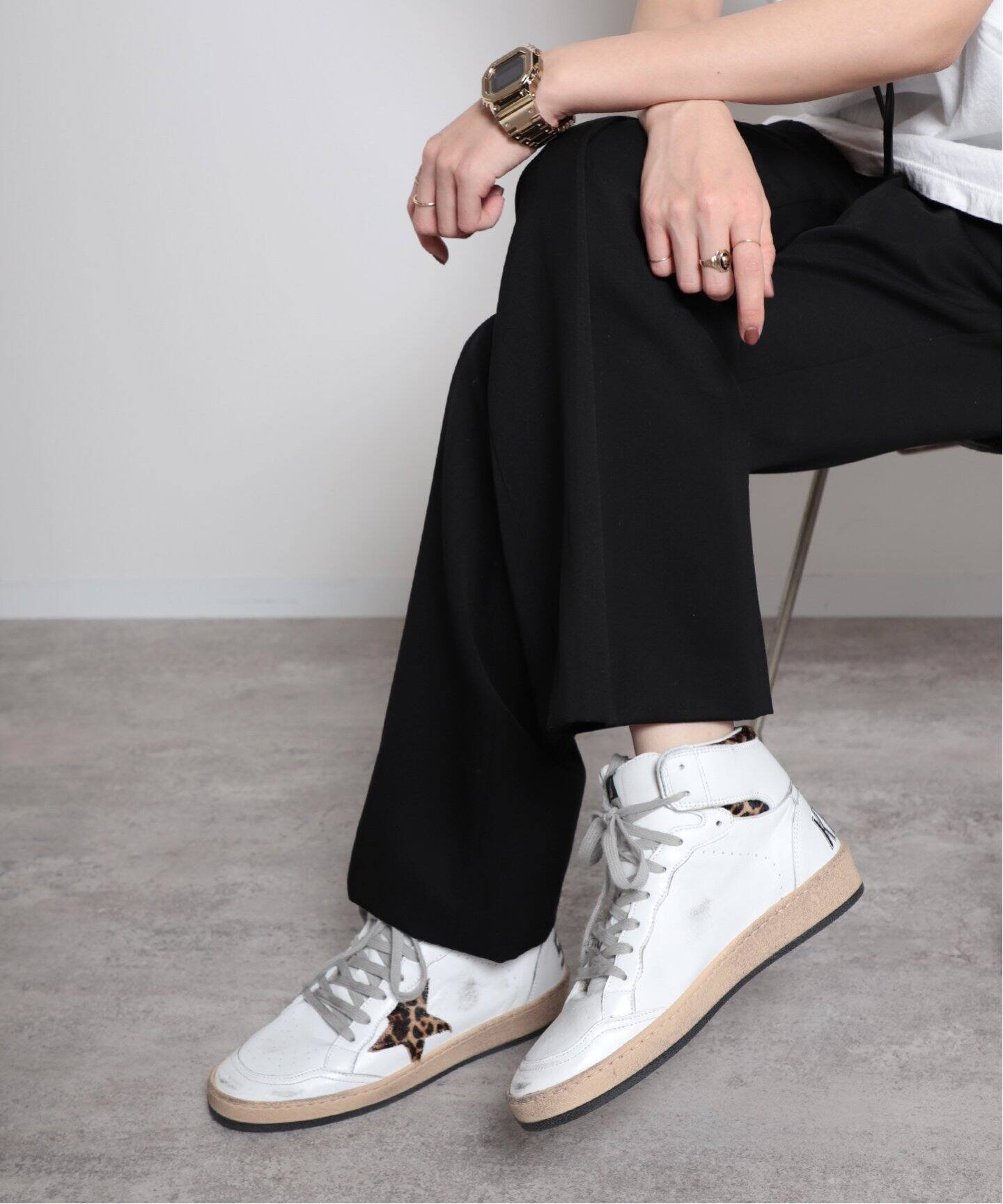 GOLDEN GOOSE/ゴールデングース】SKY STAR LEOPARD スニーカー 