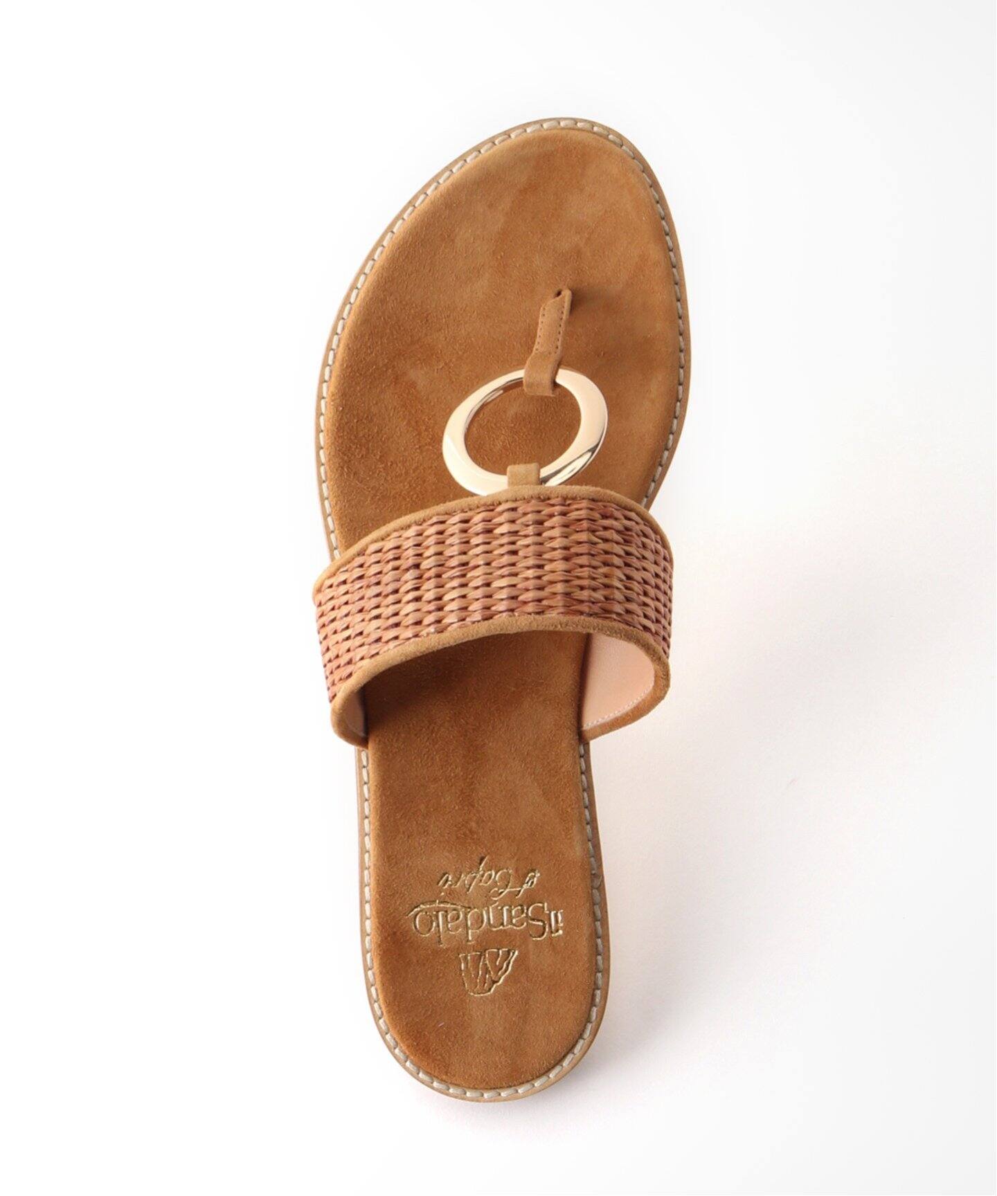 IL SANDALO OF CAPRI/イル サンダロ オブ カプリ】GOLD RING サンダル  