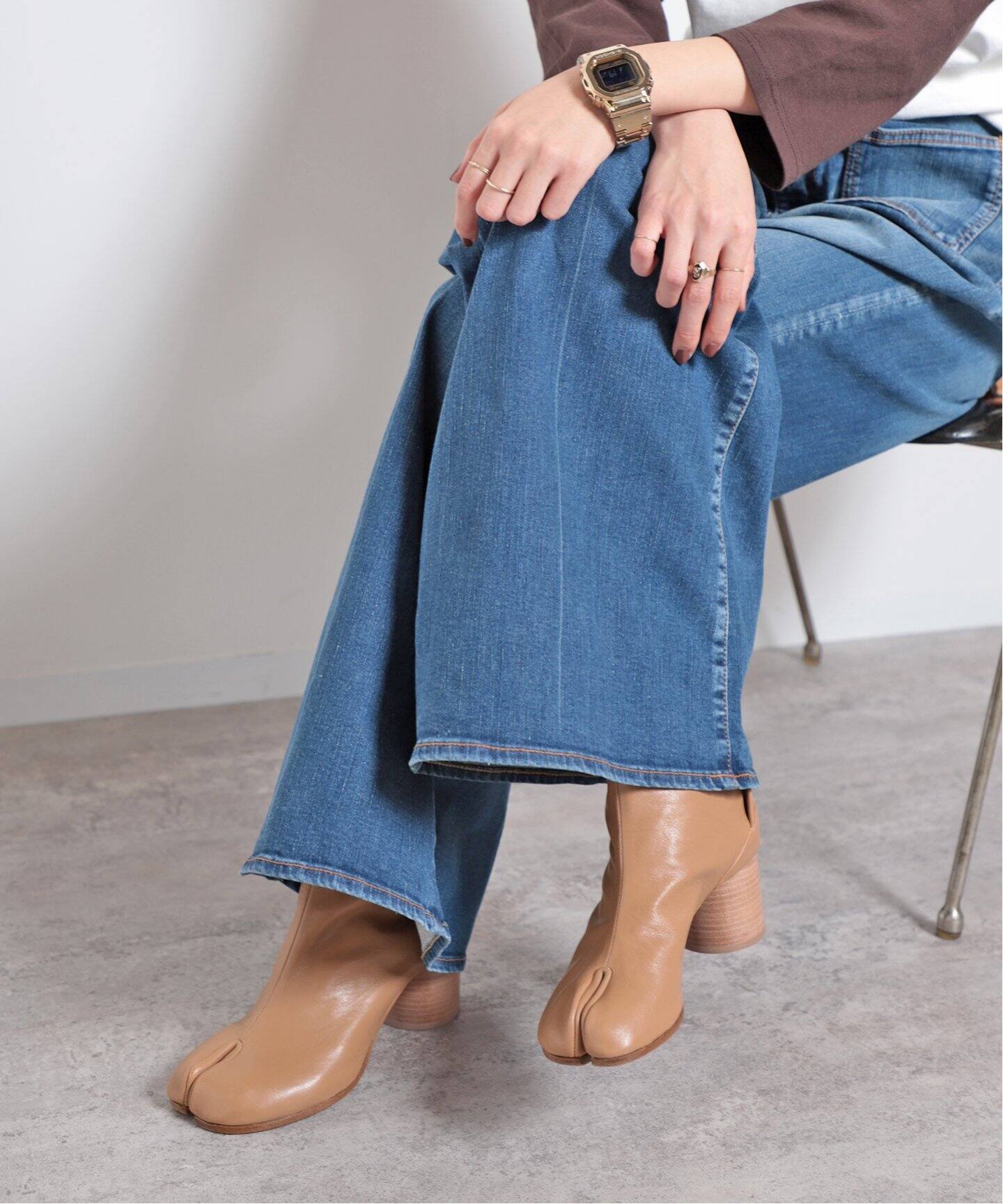MAISON MARGIELA/メゾンマルジェラ】TABI ブーツ(6cm)（ブーティ 