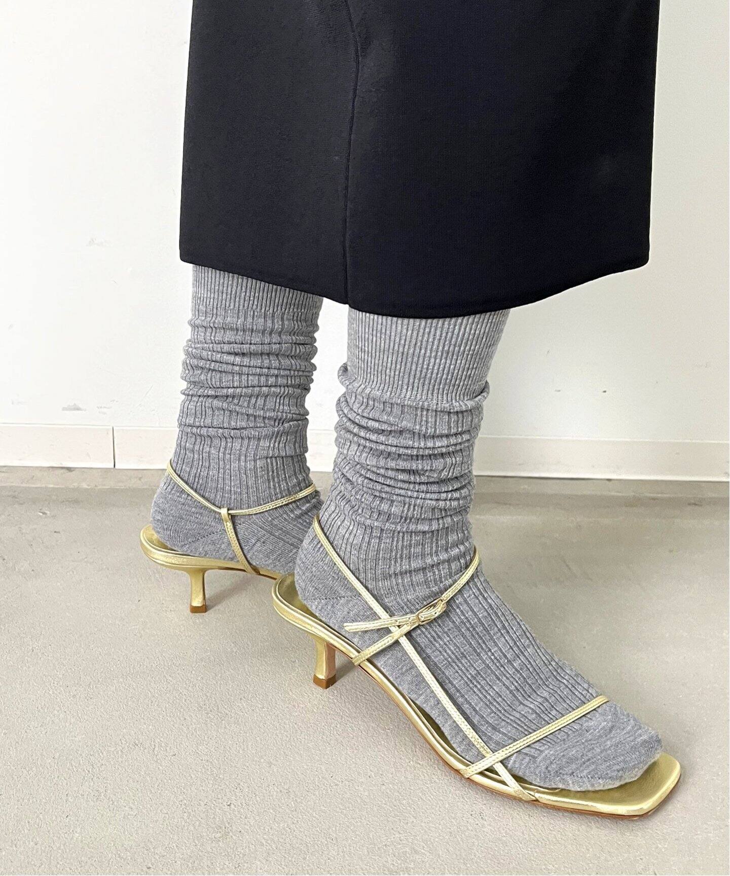 BRENTA☆アパルトモン別注 Square Toe Strap Sandal - サンダル