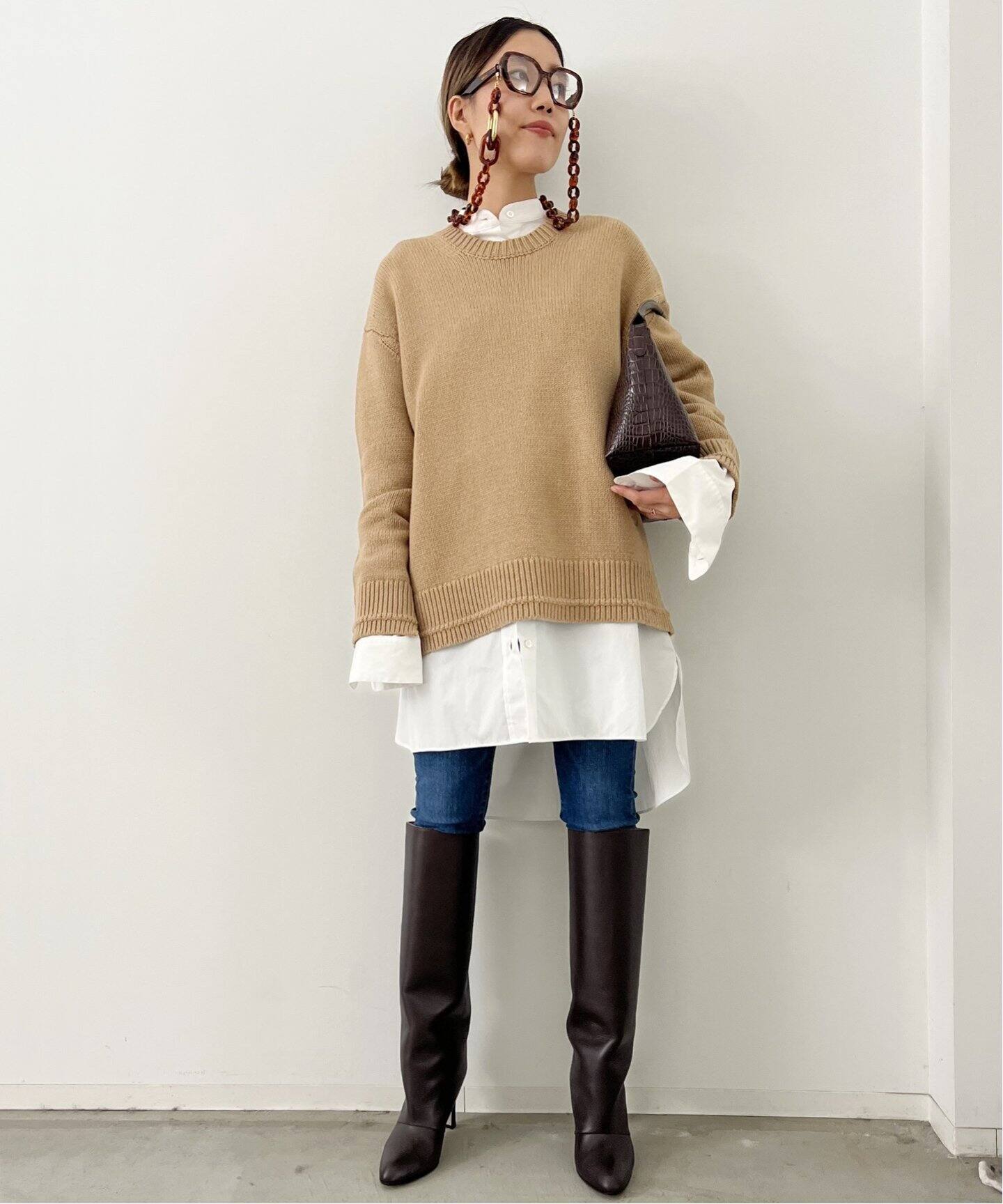 MANOLO BLAHNIK/マノロ ブラニク】9cm Heal Long BOOTS（ロングブーツ 