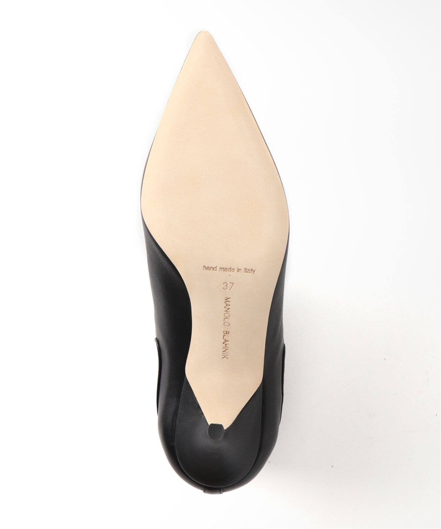 MANOLO BLAHNIK/マノロ ブラニク】7cm Heal BOOTS (NAPPA)（ブーティ 