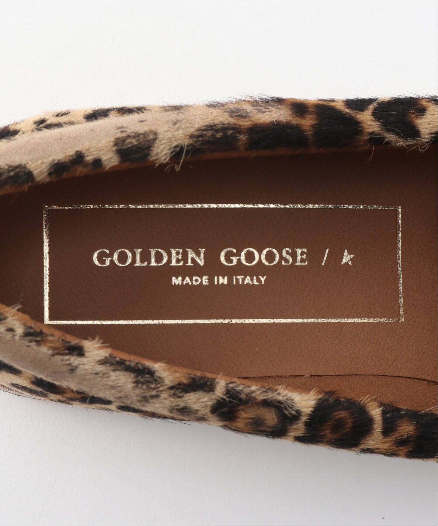 GOLDEN GOOSE/ゴールデングース】LEOPARD MOCASSINO (ローファー 