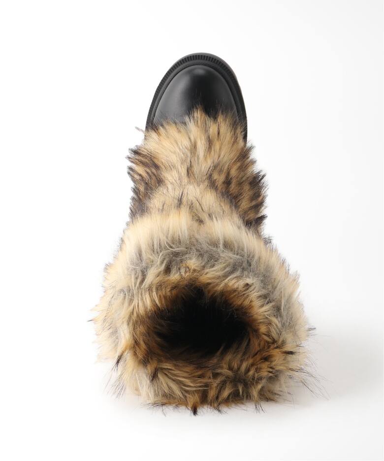 GIUSEPPE ZANOTTI/ジュゼッペ ザノッティ】Fake fur BOOTS（ロング 