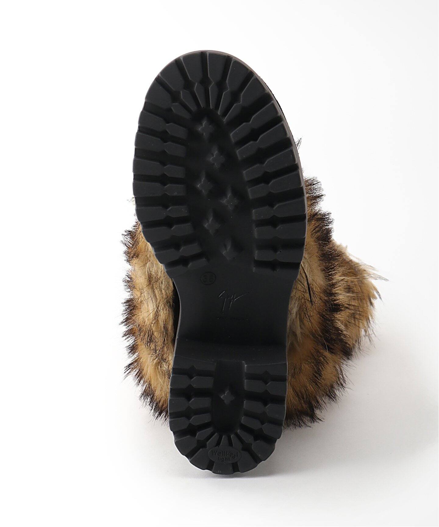 GIUSEPPE ZANOTTI/ジュゼッペ ザノッティ】Fake fur BOOTS（ロング 