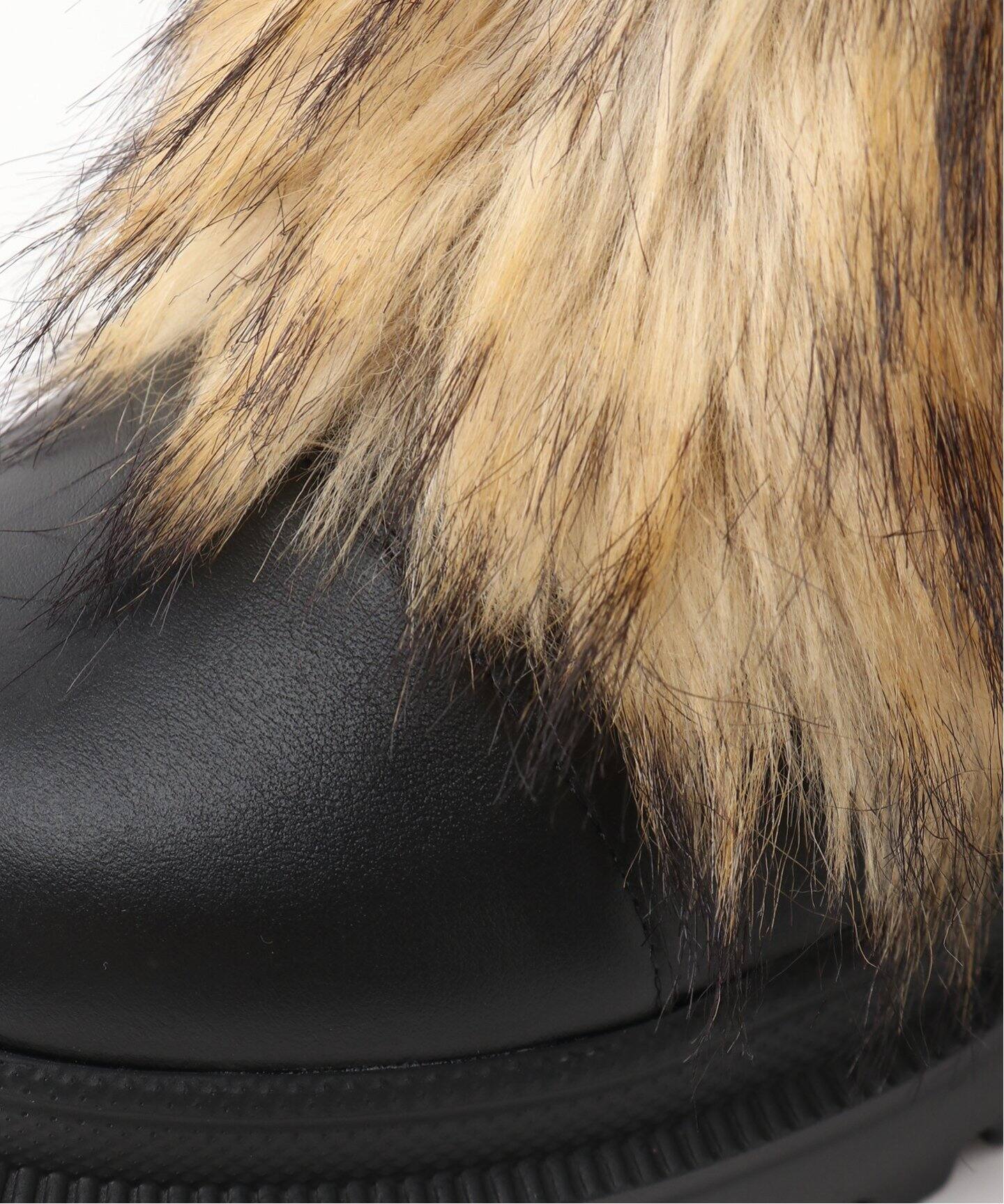 GIUSEPPE ZANOTTI/ジュゼッペ ザノッティ】Fake fur BOOTS（ロング 