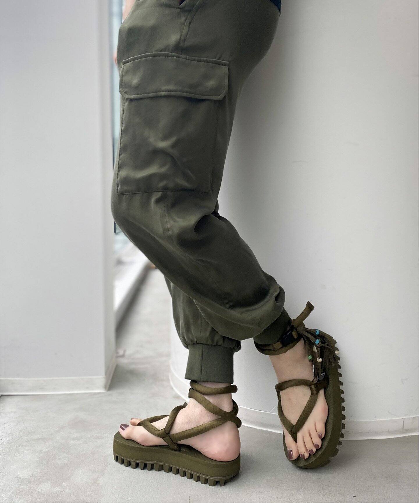 新品 レア【ALANUI/アラヌイ】Race up SUICOKE SANDAL